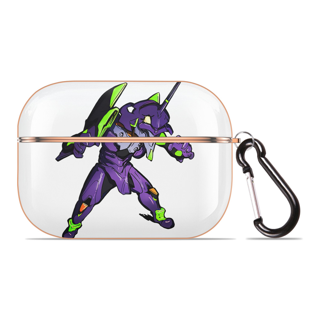 （画像用） EVA 新世紀エヴァンゲリオン 【AirPods Pro用】ハードシェル保護ケース｜耐衝撃・防指紋・カラビナ付き商品仕様
