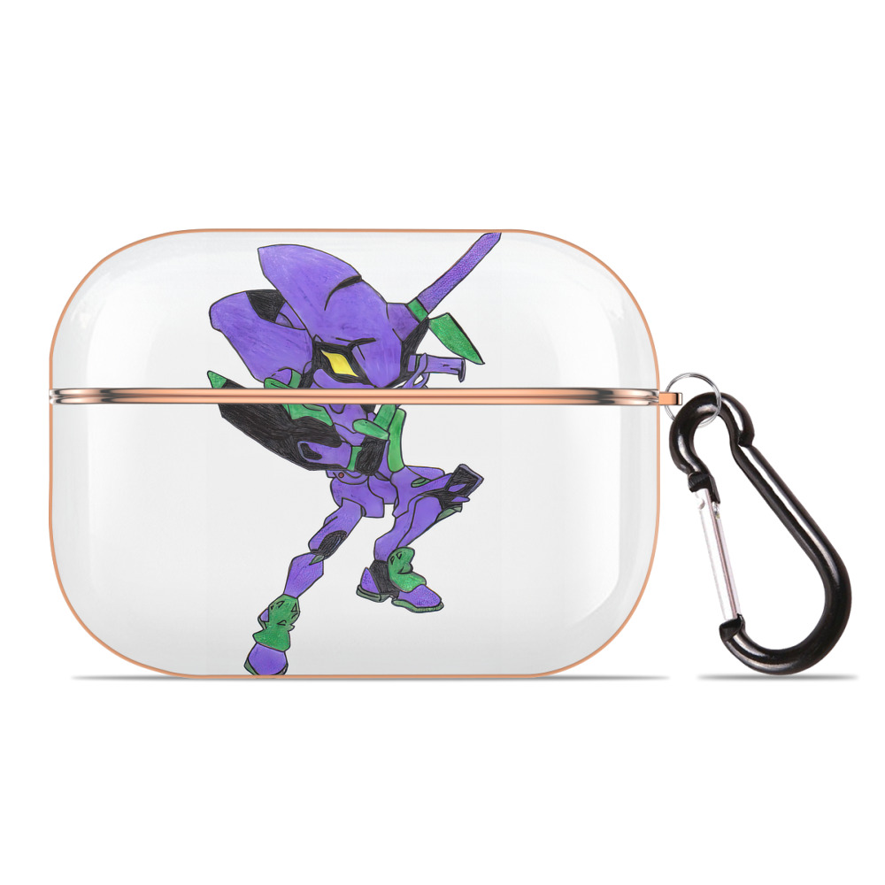 （画像用） EVA 新世紀エヴァンゲリオン 【AirPods Pro用】ハードシェル保護ケース｜耐衝撃・防指紋・カラビナ付き商品仕様