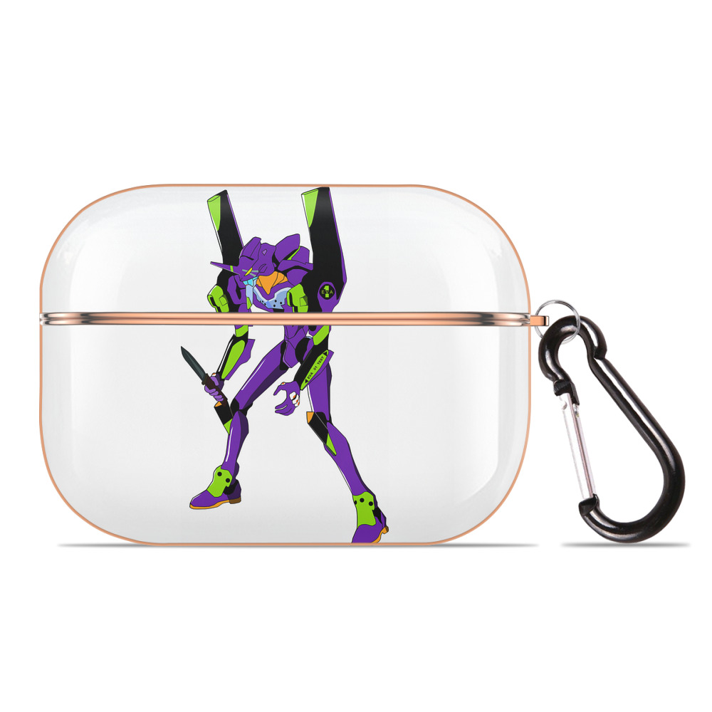 （画像用） EVA 新世紀エヴァンゲリオン 【AirPods Pro用】ハードシェル保護ケース｜耐衝撃・防指紋・カラビナ付き商品仕様