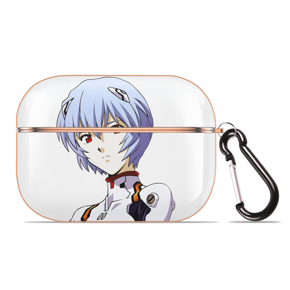 （画像用） EVA 新世紀エヴァンゲリオン 【AirPods Pro用】ハードシェル保護ケース｜耐衝撃・防指紋・カラビナ付き商品仕様