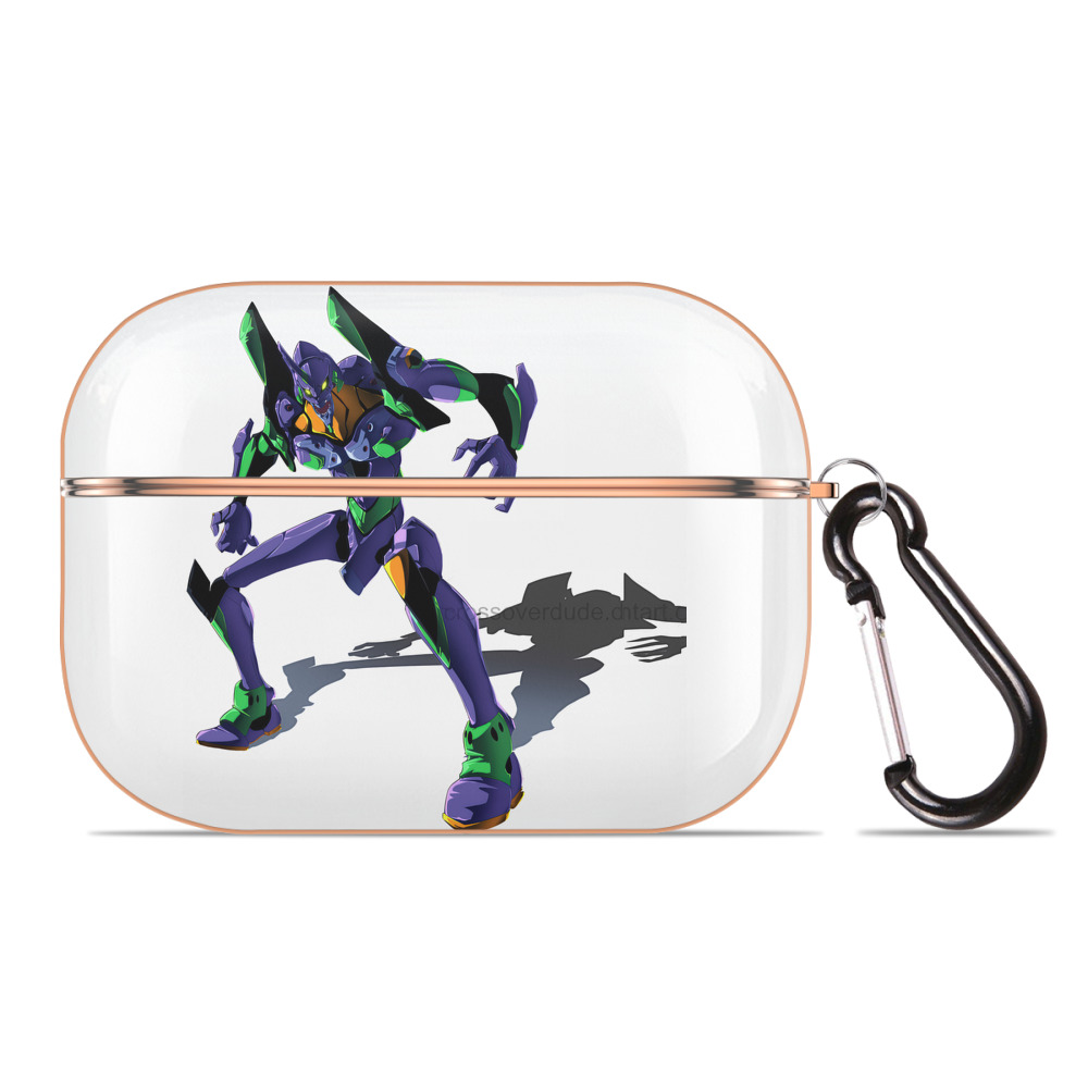 （画像用） EVA 新世紀エヴァンゲリオン 【AirPods Pro用】ハードシェル保護ケース｜耐衝撃・防指紋・カラビナ付き商品仕様
