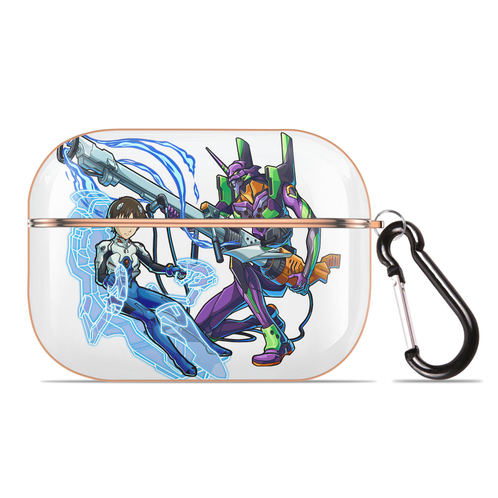 （画像用） EVA 新世紀エヴァンゲリオン 【AirPods Pro用】ハードシェル保護ケース｜耐衝撃・防指紋・カラビナ付き商品仕様