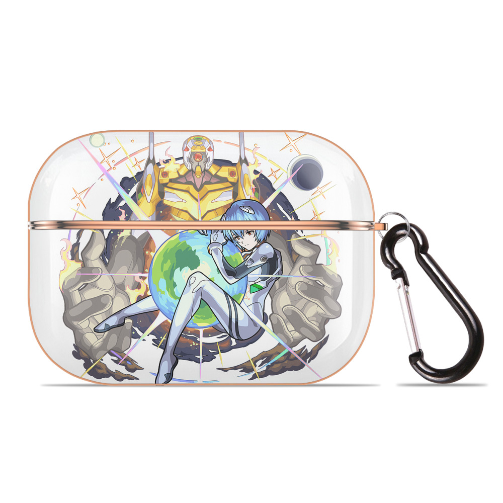 （画像用） EVA 新世紀エヴァンゲリオン 【AirPods Pro用】ハードシェル保護ケース｜耐衝撃・防指紋・カラビナ付き商品仕様