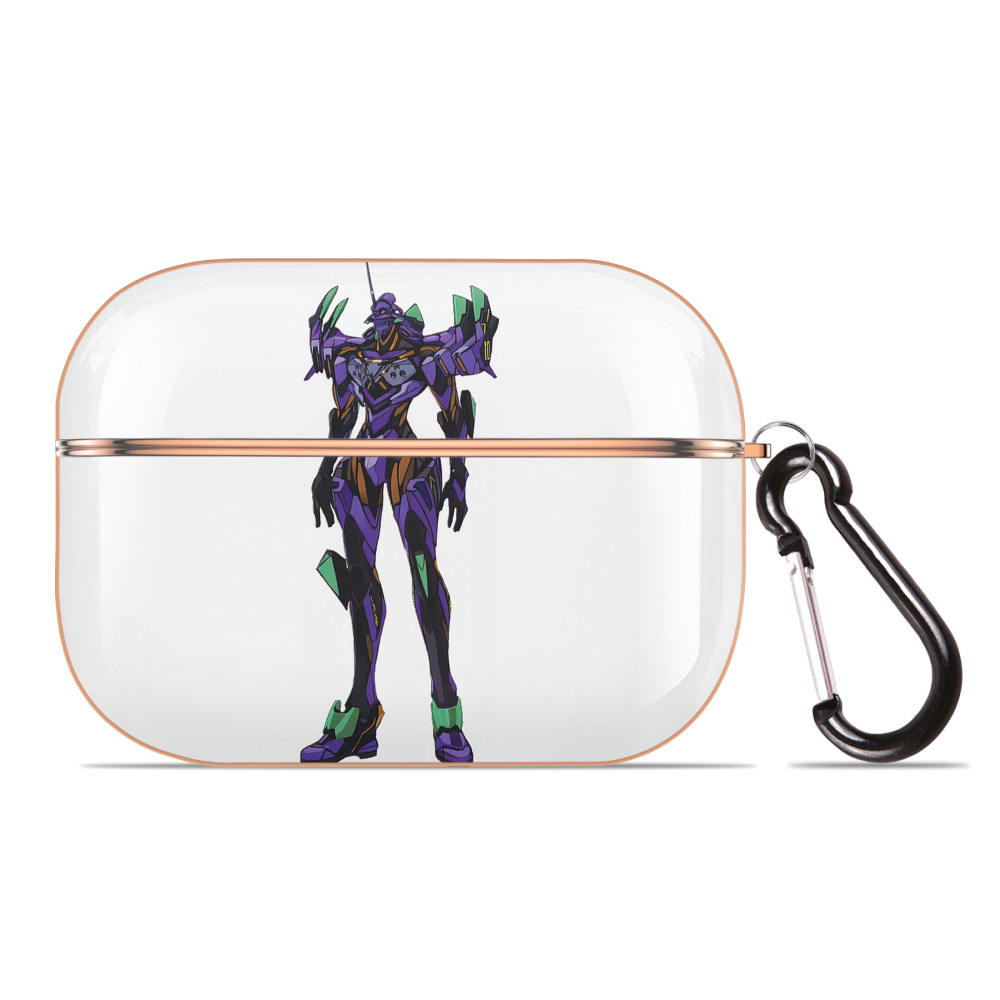 （画像用） EVA 新世紀エヴァンゲリオン 【AirPods Pro用】ハードシェル保護ケース｜耐衝撃・防指紋・カラビナ付き商品仕様