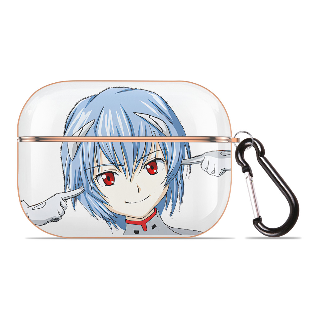 （画像用） EVA 新世紀エヴァンゲリオン 【AirPods Pro用】ハードシェル保護ケース｜耐衝撃・防指紋・カラビナ付き商品仕様