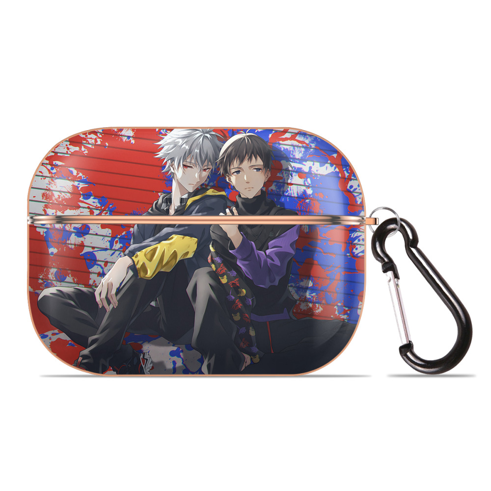 （画像用） EVA 新世紀エヴァンゲリオン 【AirPods Pro用】ハードシェル保護ケース｜耐衝撃・防指紋・カラビナ付き商品仕様