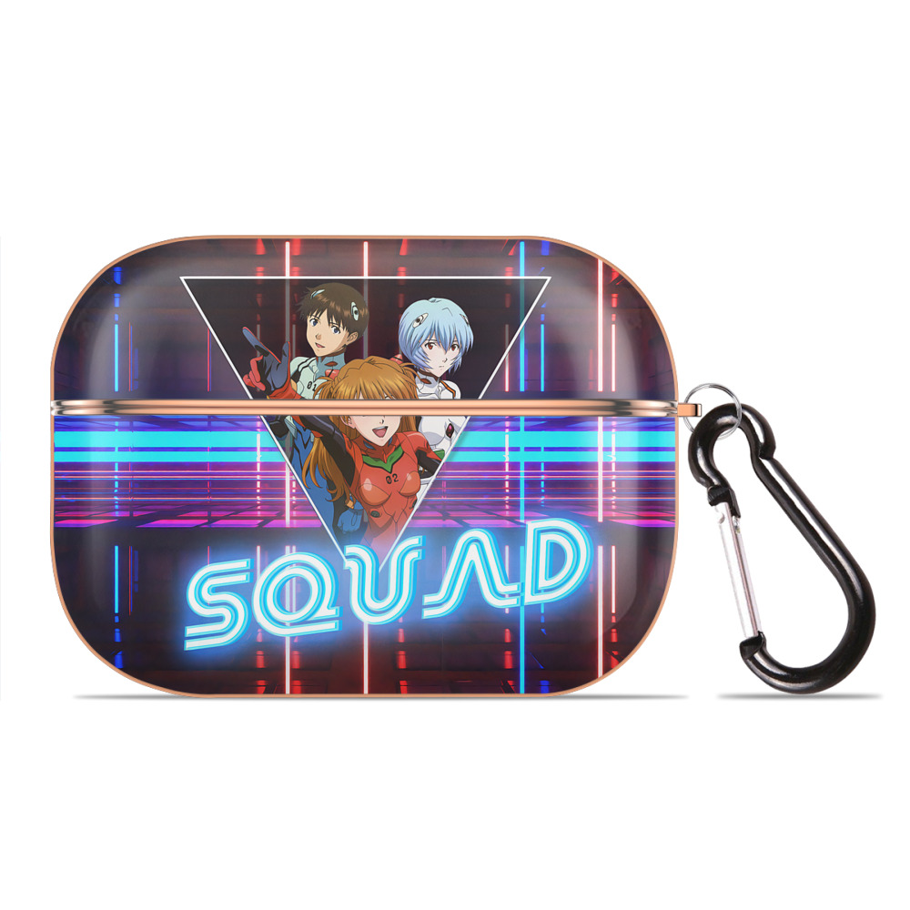 （画像用） EVA 新世紀エヴァンゲリオン 【AirPods Pro用】ハードシェル保護ケース｜耐衝撃・防指紋・カラビナ付き商品仕様