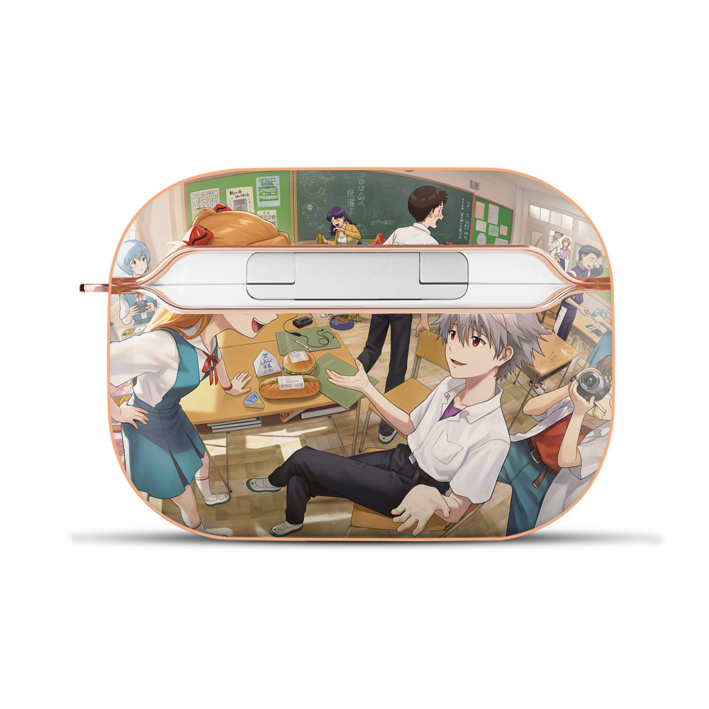 （画像用） EVA 新世紀エヴァンゲリオン 【AirPods Pro用】ハードシェル保護ケース｜耐衝撃・防指紋・カラビナ付き商品仕様