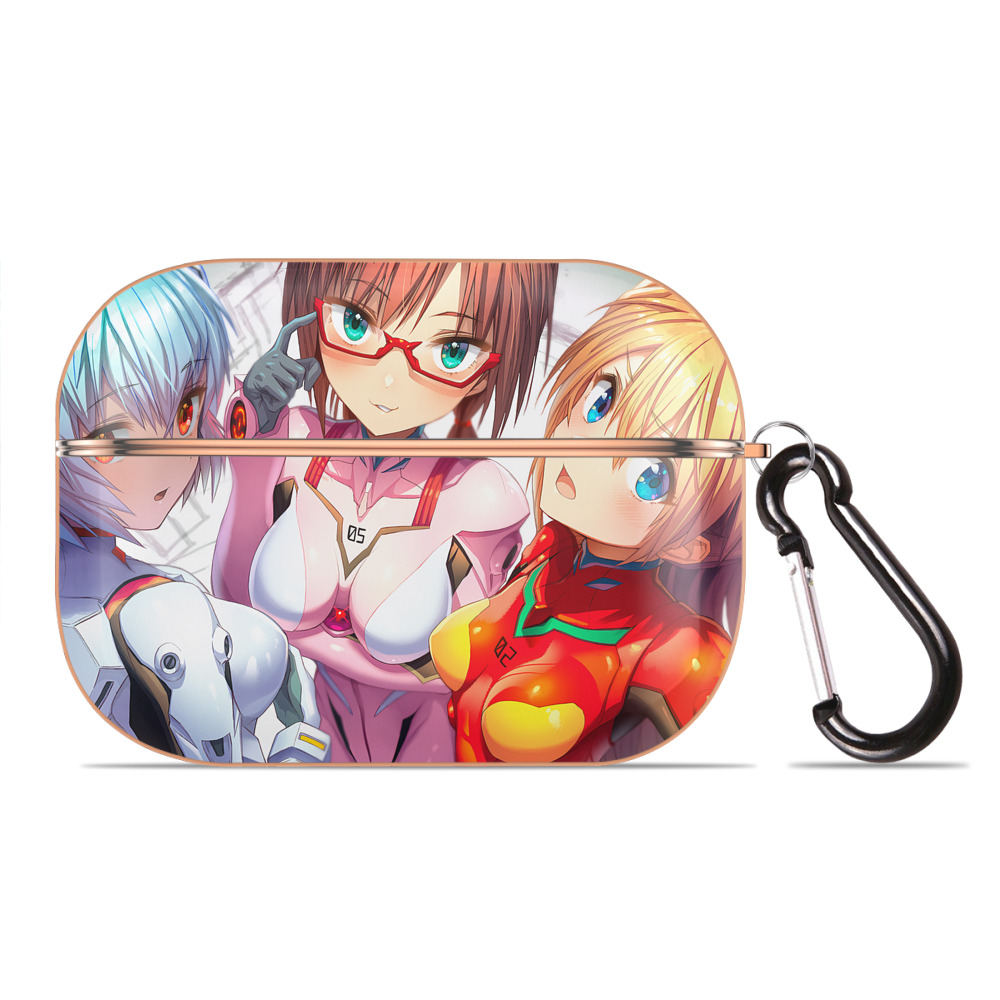 （画像用） EVA 新世紀エヴァンゲリオン 【AirPods Pro用】ハードシェル保護ケース｜耐衝撃・防指紋・カラビナ付き商品仕様