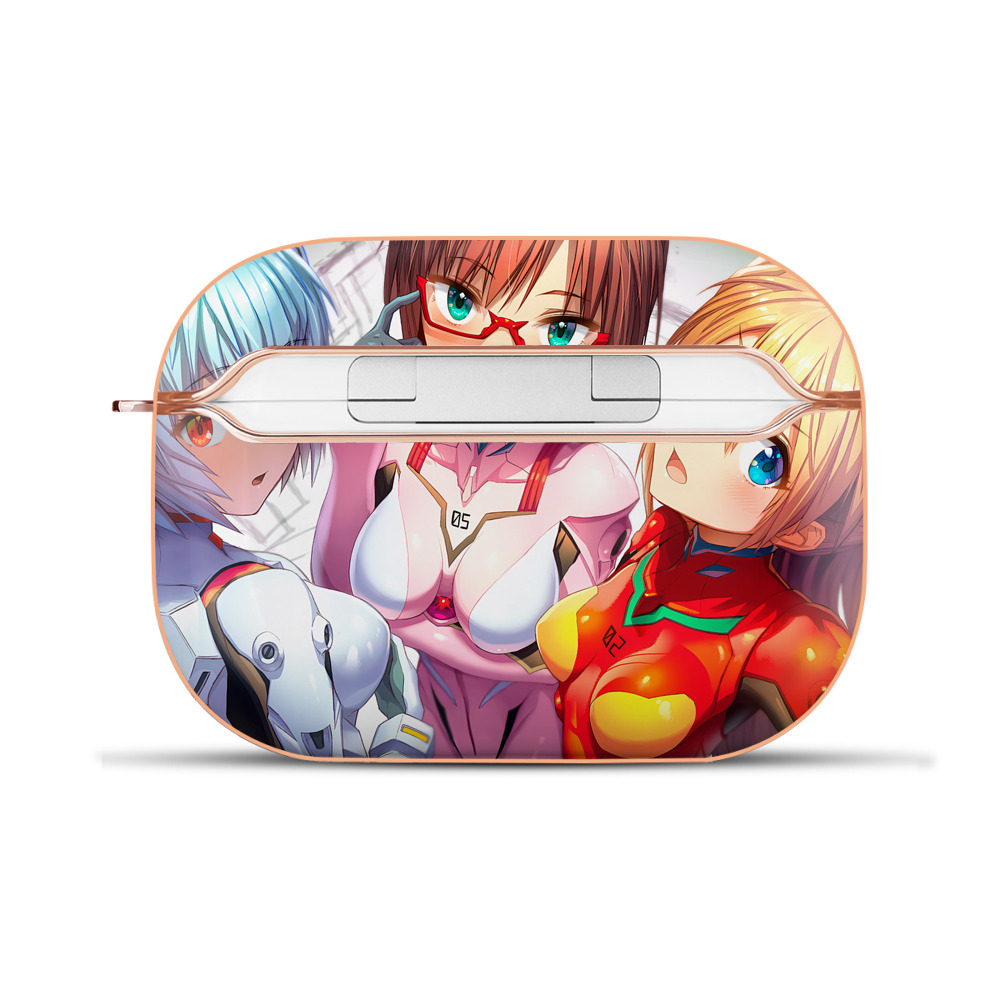 （画像用） EVA 新世紀エヴァンゲリオン 【AirPods Pro用】ハードシェル保護ケース｜耐衝撃・防指紋・カラビナ付き商品仕様