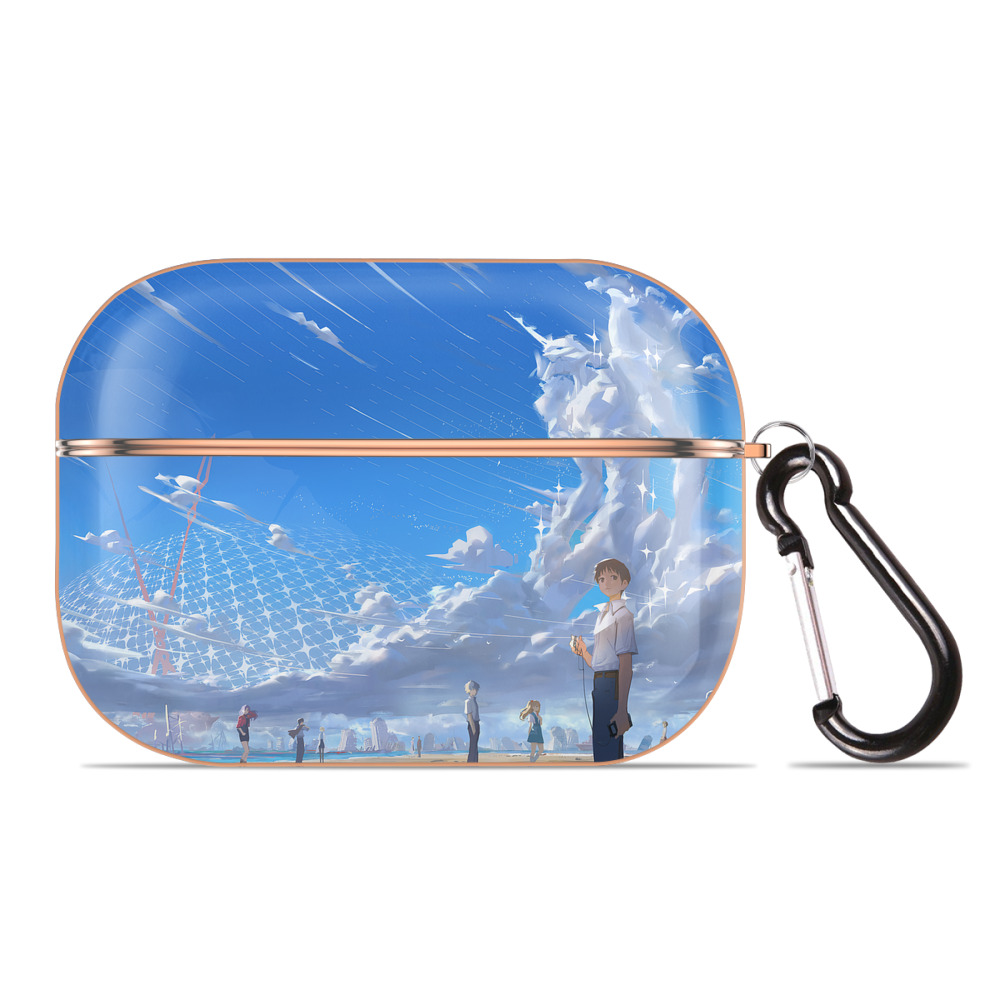 （画像用） EVA 新世紀エヴァンゲリオン 【AirPods Pro用】ハードシェル保護ケース｜耐衝撃・防指紋・カラビナ付き商品仕様