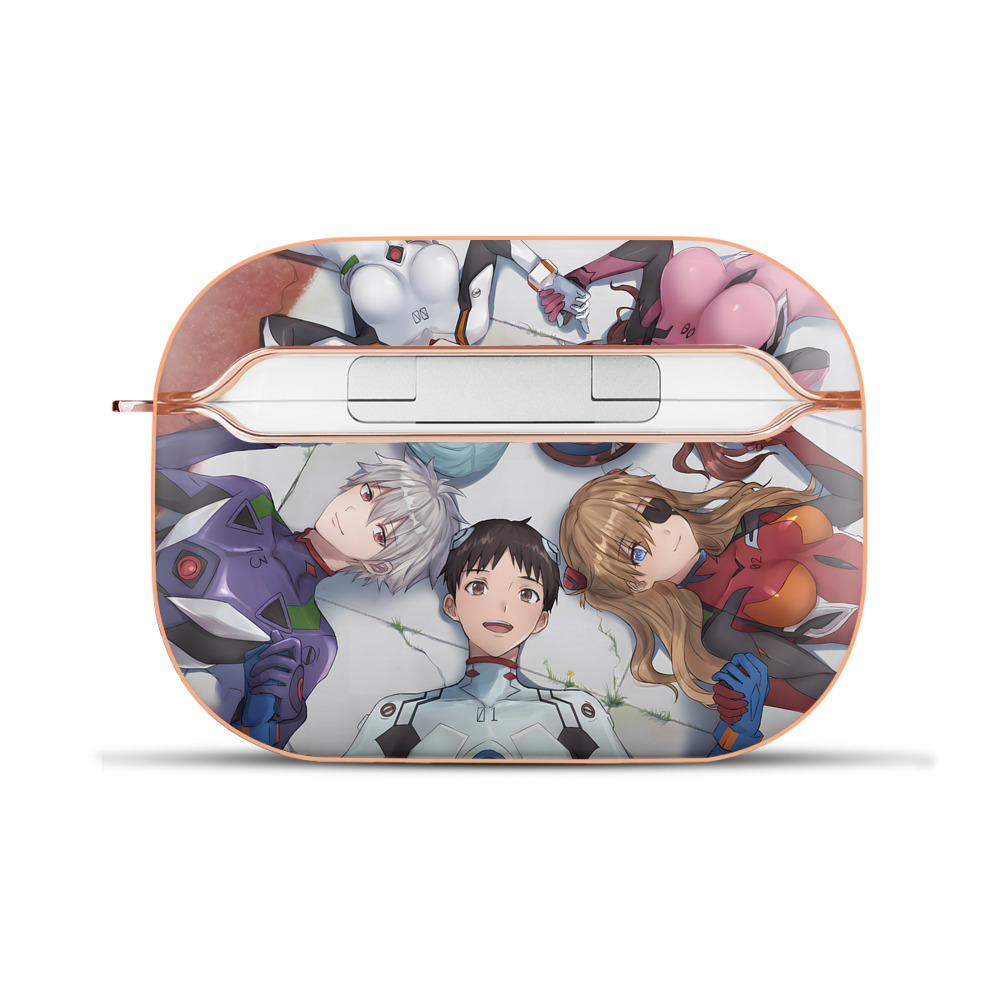 （画像用） EVA 新世紀エヴァンゲリオン 【AirPods Pro用】ハードシェル保護ケース｜耐衝撃・防指紋・カラビナ付き商品仕様