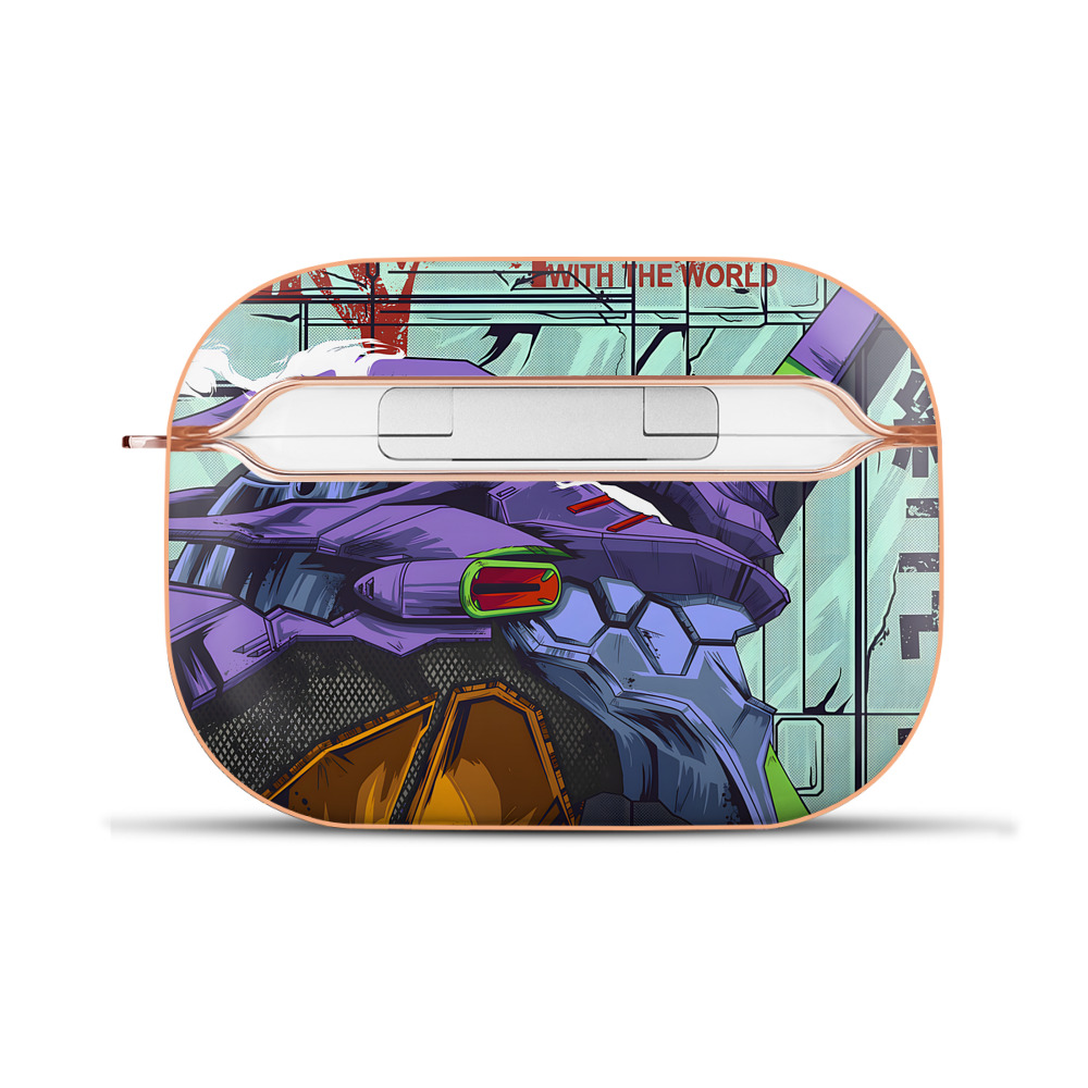 （画像用） EVA 新世紀エヴァンゲリオン 【AirPods Pro用】ハードシェル保護ケース｜耐衝撃・防指紋・カラビナ付き商品仕様