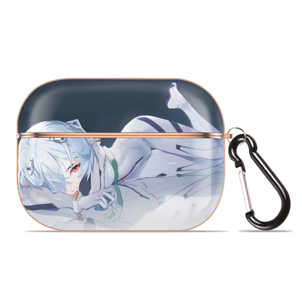 （画像用） EVA 新世紀エヴァンゲリオン 【AirPods Pro用】ハードシェル保護ケース｜耐衝撃・防指紋・カラビナ付き商品仕様