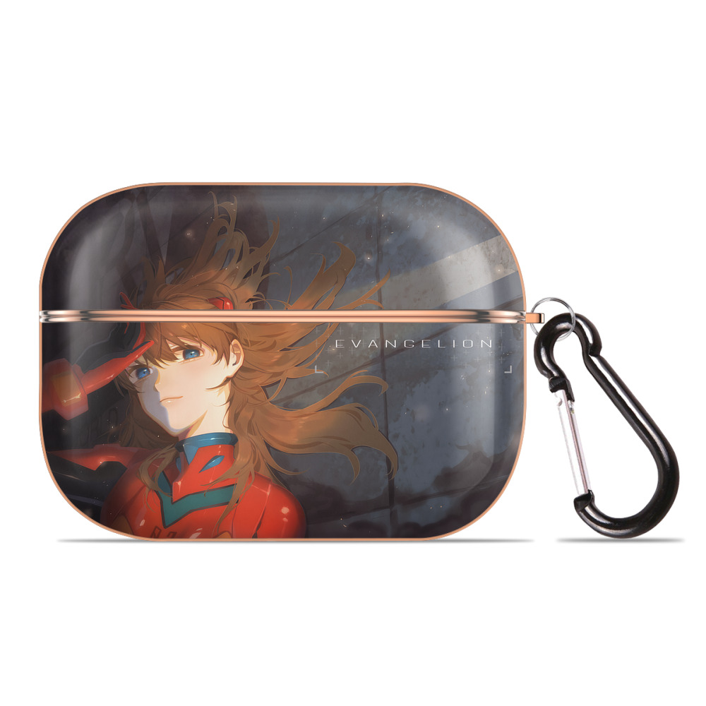 （画像用） EVA 新世紀エヴァンゲリオン 【AirPods Pro用】ハードシェル保護ケース｜耐衝撃・防指紋・カラビナ付き商品仕様