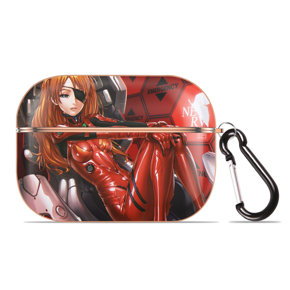 （画像用） EVA 新世紀エヴァンゲリオン 【AirPods Pro用】ハードシェル保護ケース｜耐衝撃・防指紋・カラビナ付き商品仕様