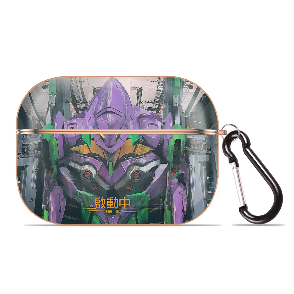 （画像用） EVA 新世紀エヴァンゲリオン 【AirPods Pro用】ハードシェル保護ケース｜耐衝撃・防指紋・カラビナ付き商品仕様