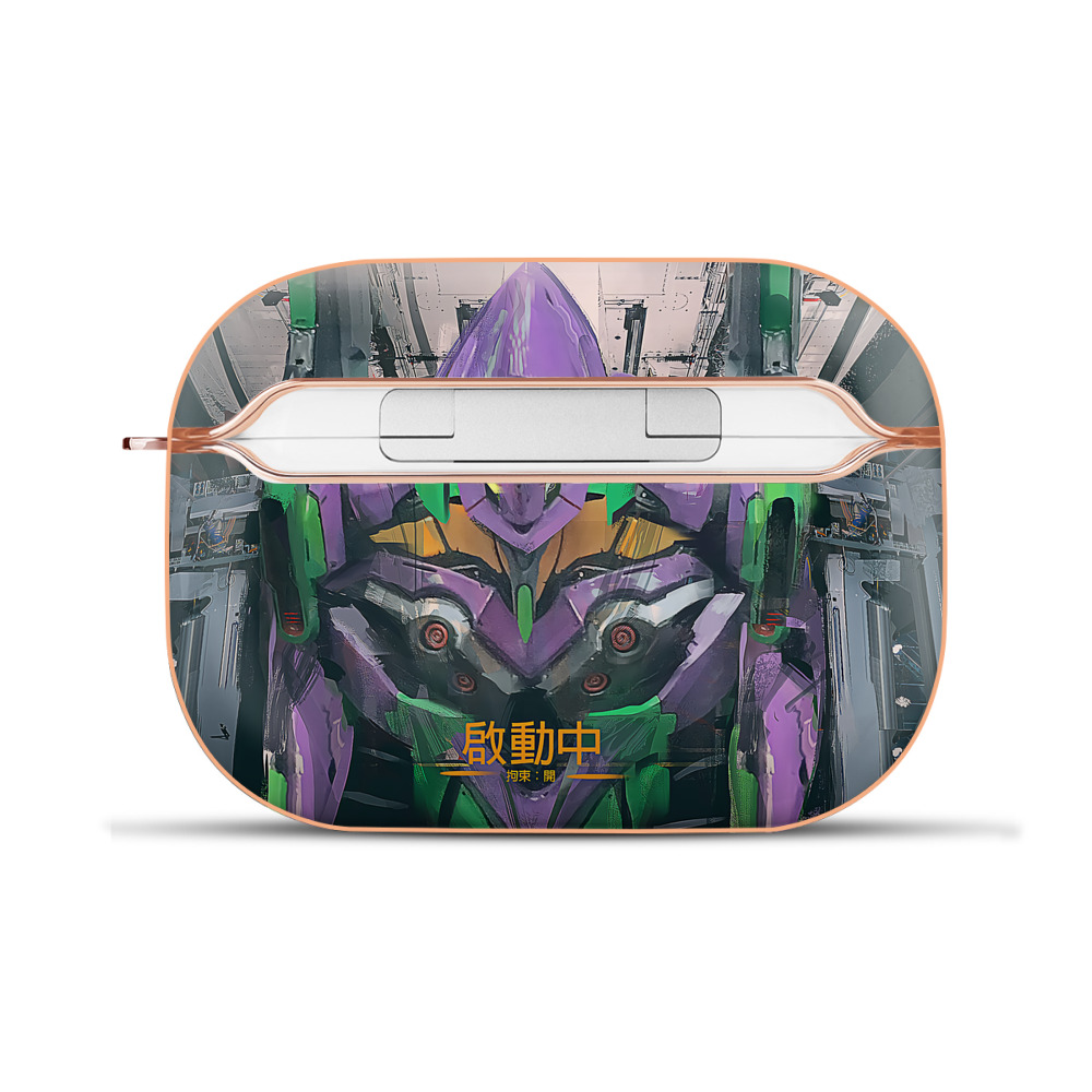 （画像用） EVA 新世紀エヴァンゲリオン 【AirPods Pro用】ハードシェル保護ケース｜耐衝撃・防指紋・カラビナ付き商品仕様