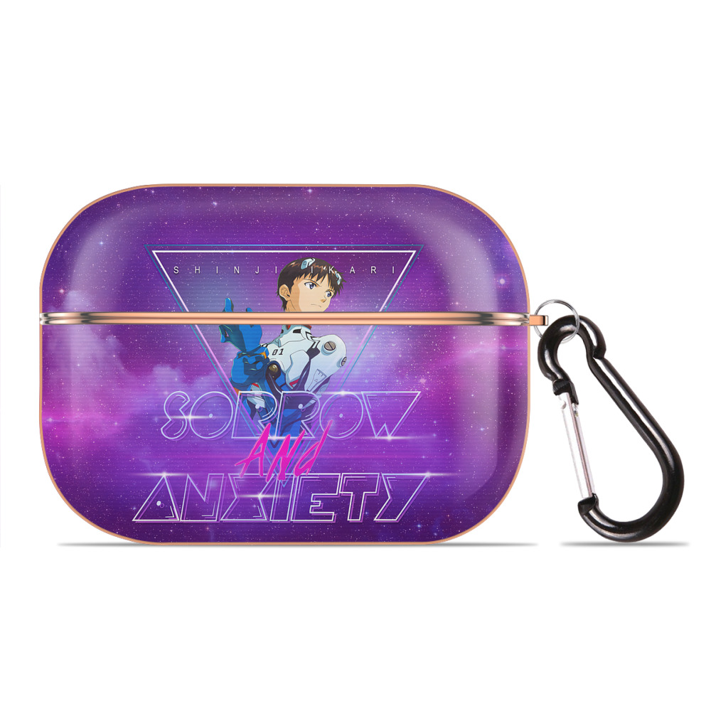 （画像用） EVA 新世紀エヴァンゲリオン 【AirPods Pro用】ハードシェル保護ケース｜耐衝撃・防指紋・カラビナ付き商品仕様