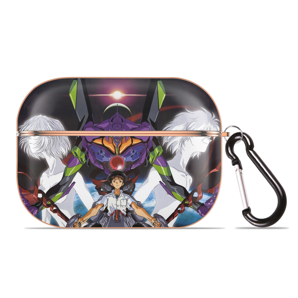 （画像用） EVA 新世紀エヴァンゲリオン 【AirPods Pro用】ハードシェル保護ケース｜耐衝撃・防指紋・カラビナ付き商品仕様