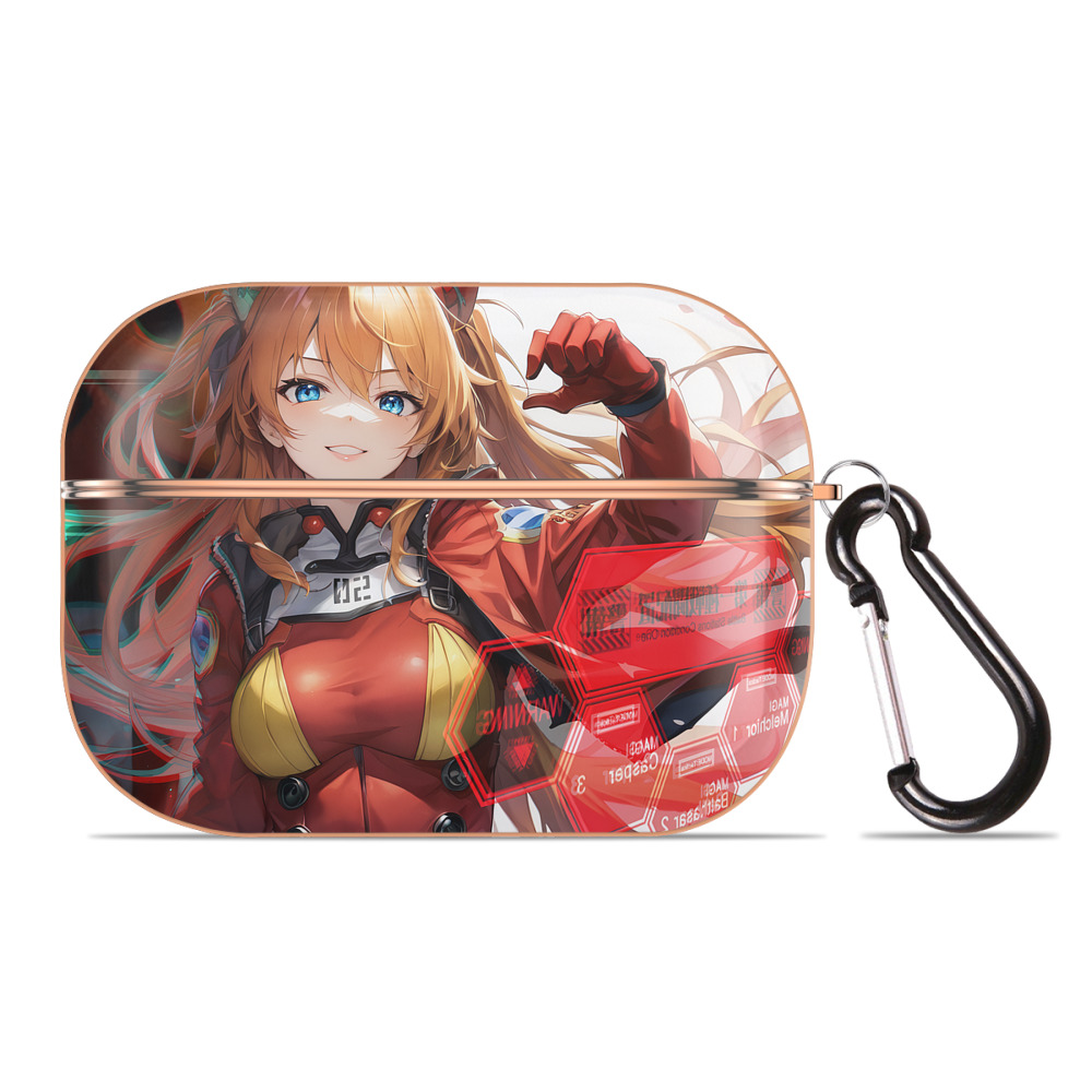（画像用） EVA 新世紀エヴァンゲリオン 【AirPods Pro用】ハードシェル保護ケース｜耐衝撃・防指紋・カラビナ付き商品仕様