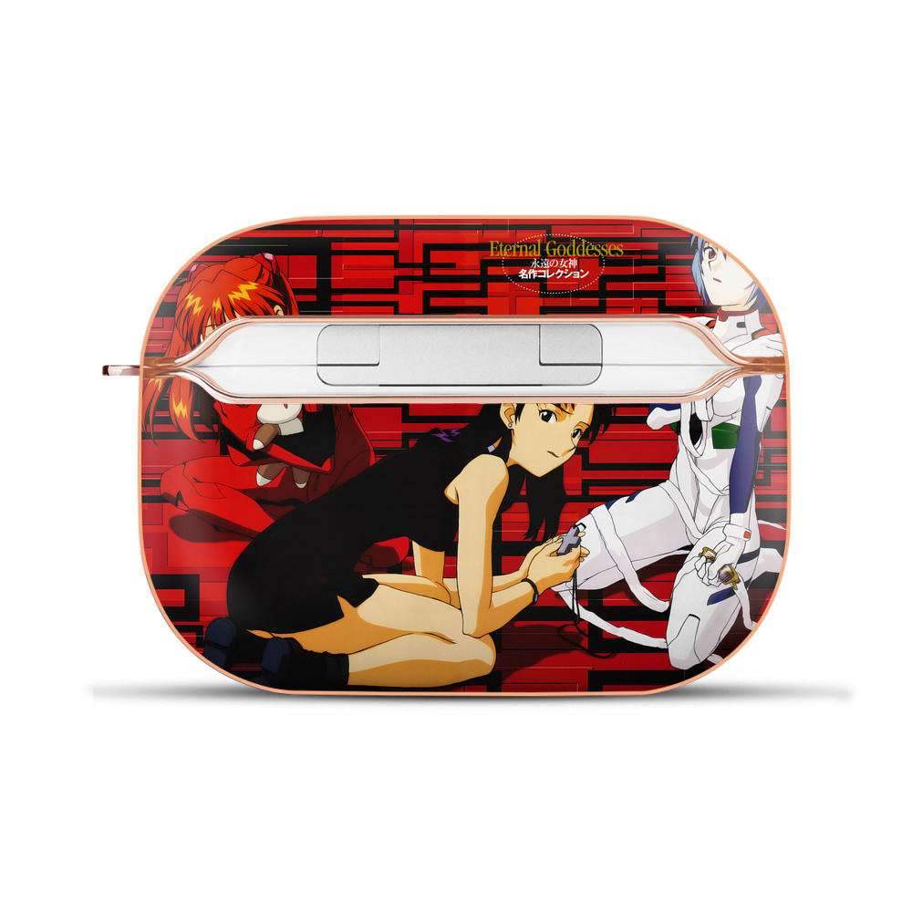 （画像用） EVA 新世紀エヴァンゲリオン 【AirPods Pro用】ハードシェル保護ケース｜耐衝撃・防指紋・カラビナ付き商品仕様