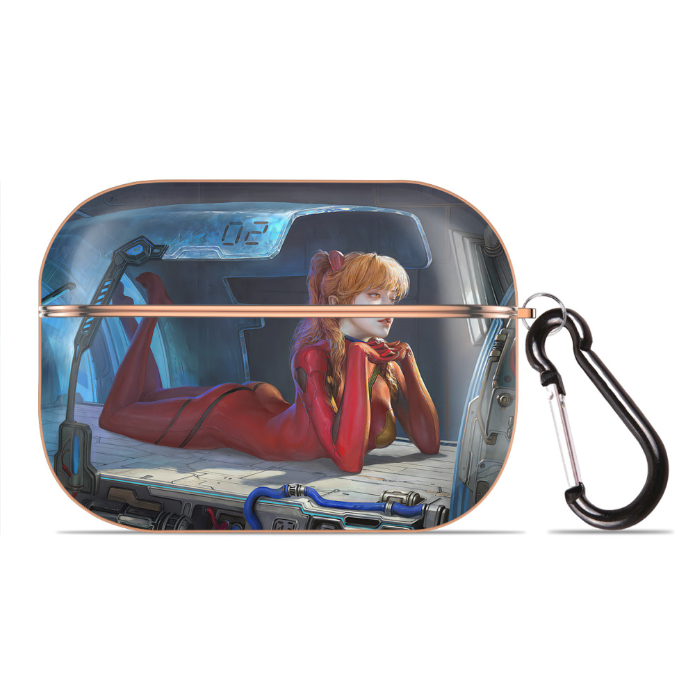 （画像用） EVA 新世紀エヴァンゲリオン 【AirPods Pro用】ハードシェル保護ケース｜耐衝撃・防指紋・カラビナ付き商品仕様