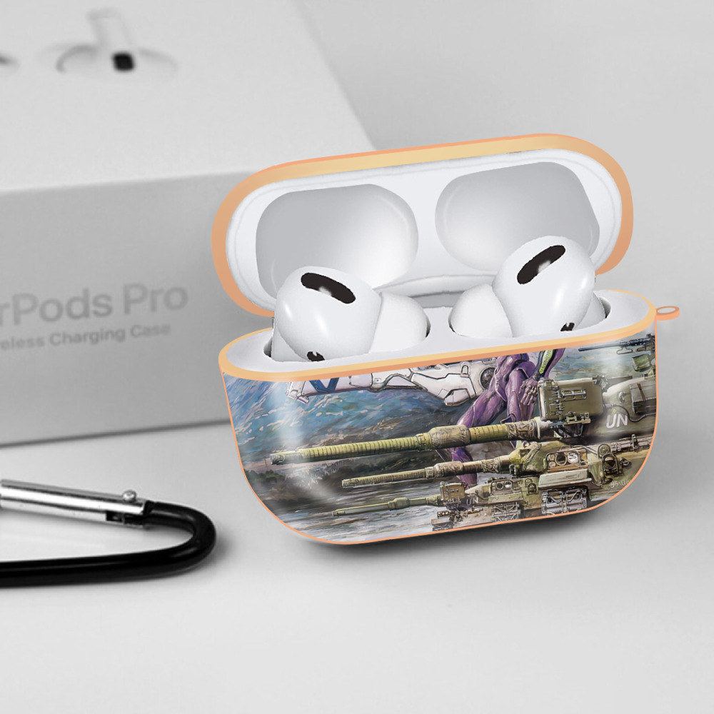 EVA 新世紀エヴァンゲリオン 【AirPods Pro用】ハードシェル保護ケース｜耐衝撃・防指紋・カラビナ付き商品仕様