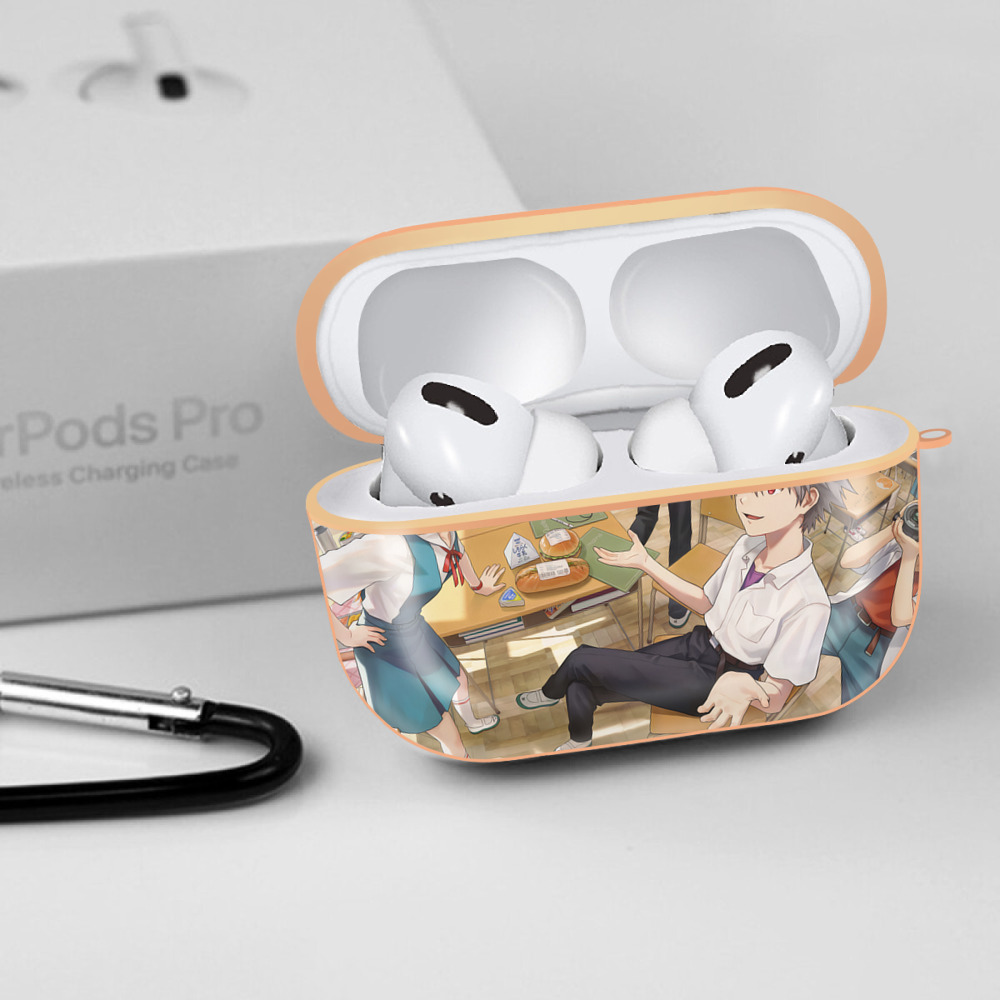 EVA 新世紀エヴァンゲリオン 【AirPods Pro用】ハードシェル保護ケース｜耐衝撃・防指紋・カラビナ付き商品仕様