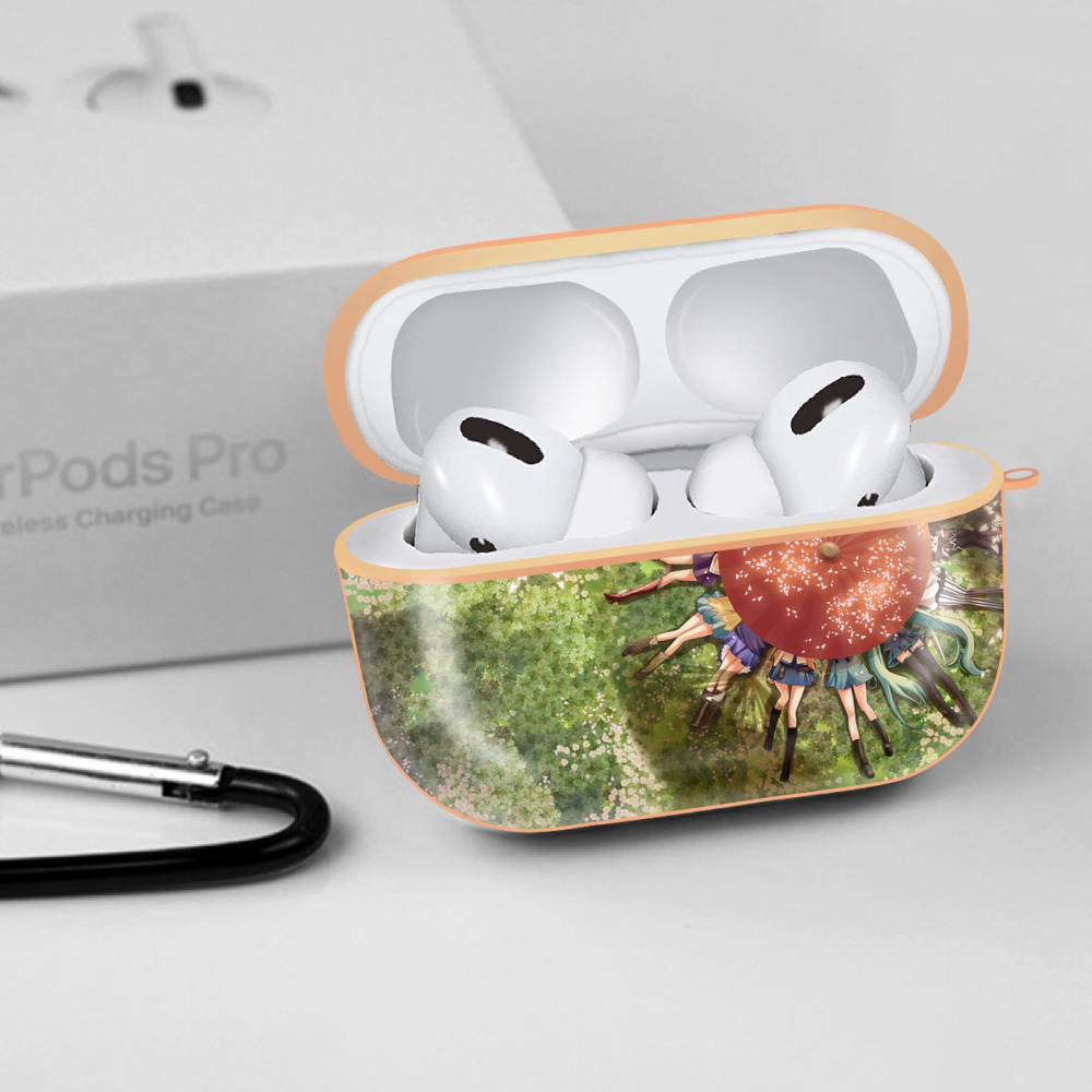EVA 新世紀エヴァンゲリオン 【AirPods Pro用】ハードシェル保護ケース｜耐衝撃・防指紋・カラビナ付き商品仕様