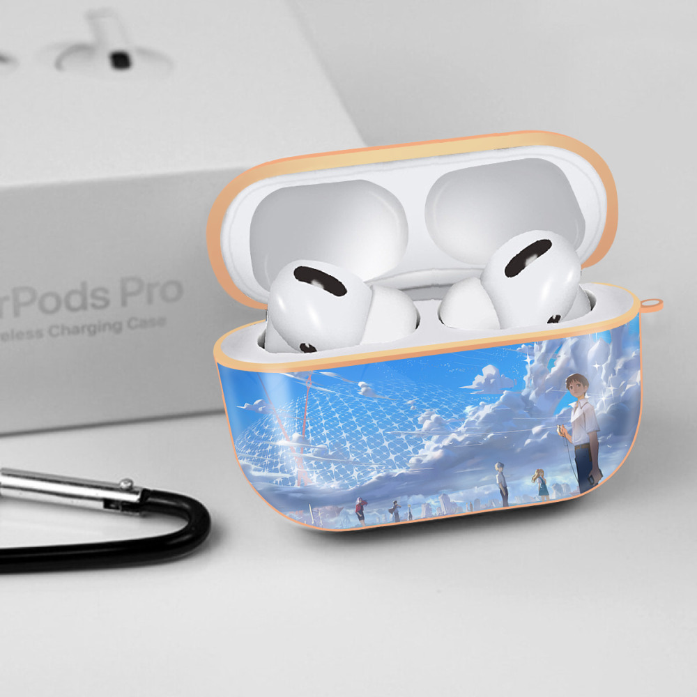 EVA 新世紀エヴァンゲリオン 【AirPods Pro用】ハードシェル保護ケース｜耐衝撃・防指紋・カラビナ付き商品仕様