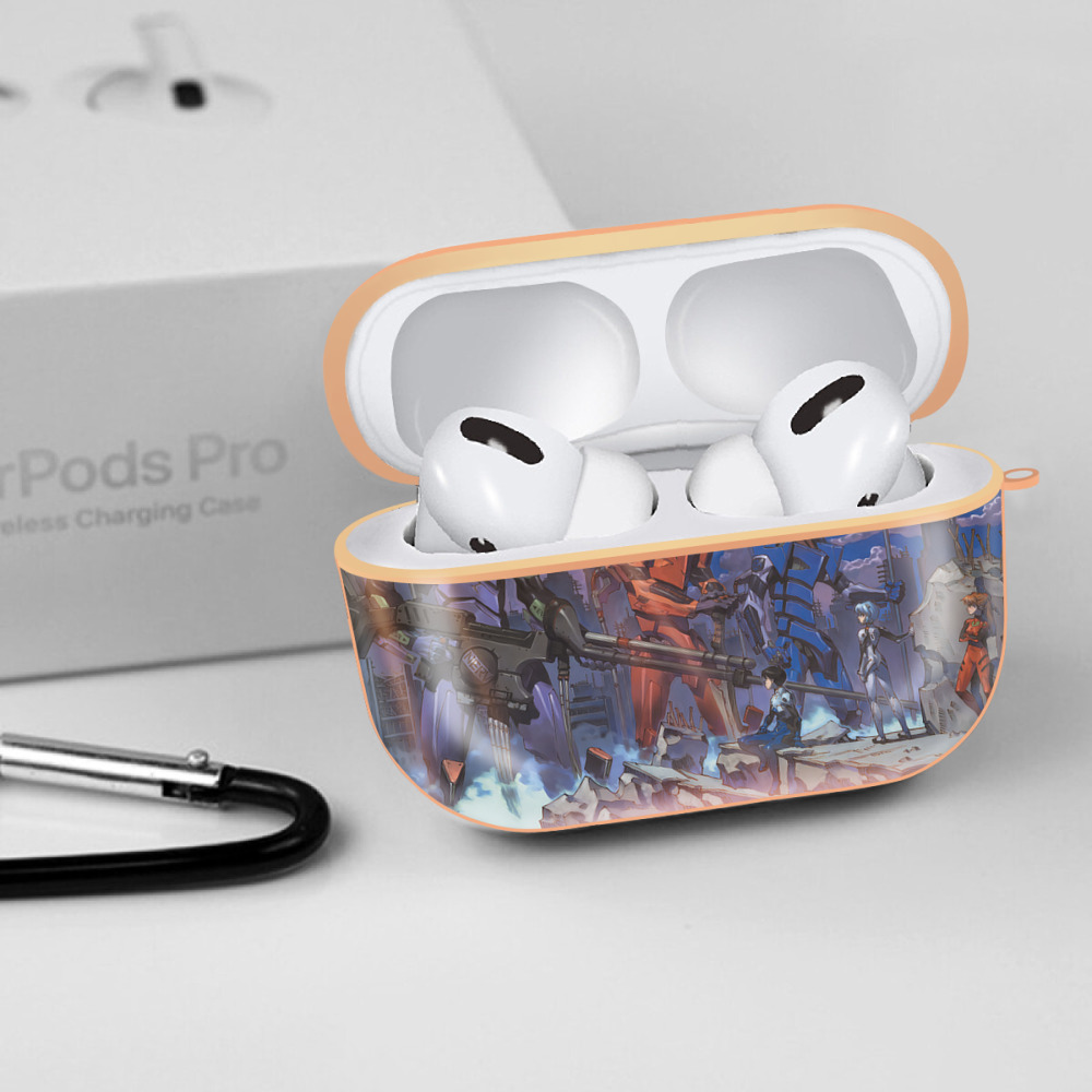 EVA 新世紀エヴァンゲリオン 【AirPods Pro用】ハードシェル保護ケース｜耐衝撃・防指紋・カラビナ付き商品仕様