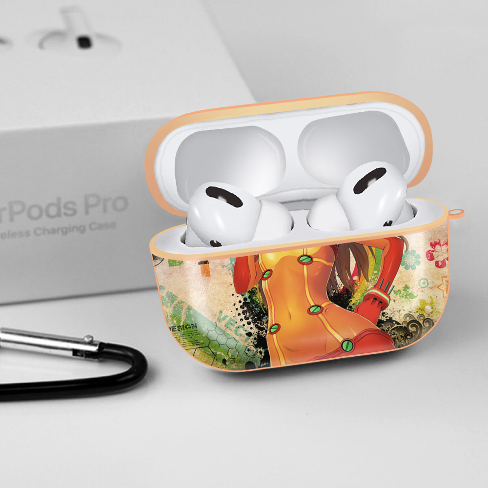 EVA 新世紀エヴァンゲリオン 【AirPods Pro用】ハードシェル保護ケース｜耐衝撃・防指紋・カラビナ付き商品仕様