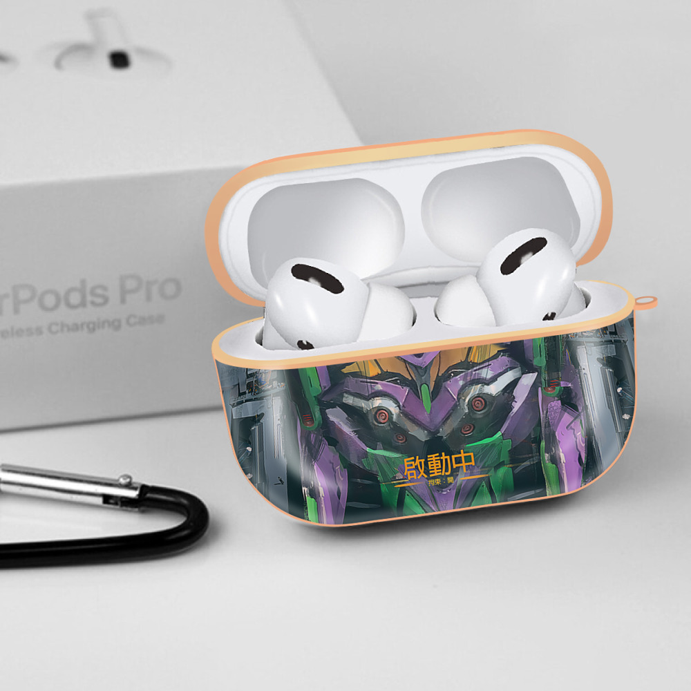 EVA 新世紀エヴァンゲリオン 【AirPods Pro用】ハードシェル保護ケース｜耐衝撃・防指紋・カラビナ付き商品仕様