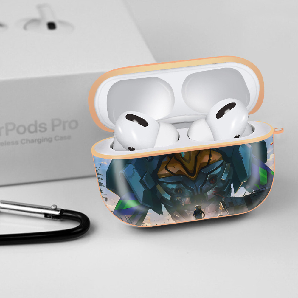 EVA 新世紀エヴァンゲリオン 【AirPods Pro用】ハードシェル保護ケース｜耐衝撃・防指紋・カラビナ付き商品仕様
