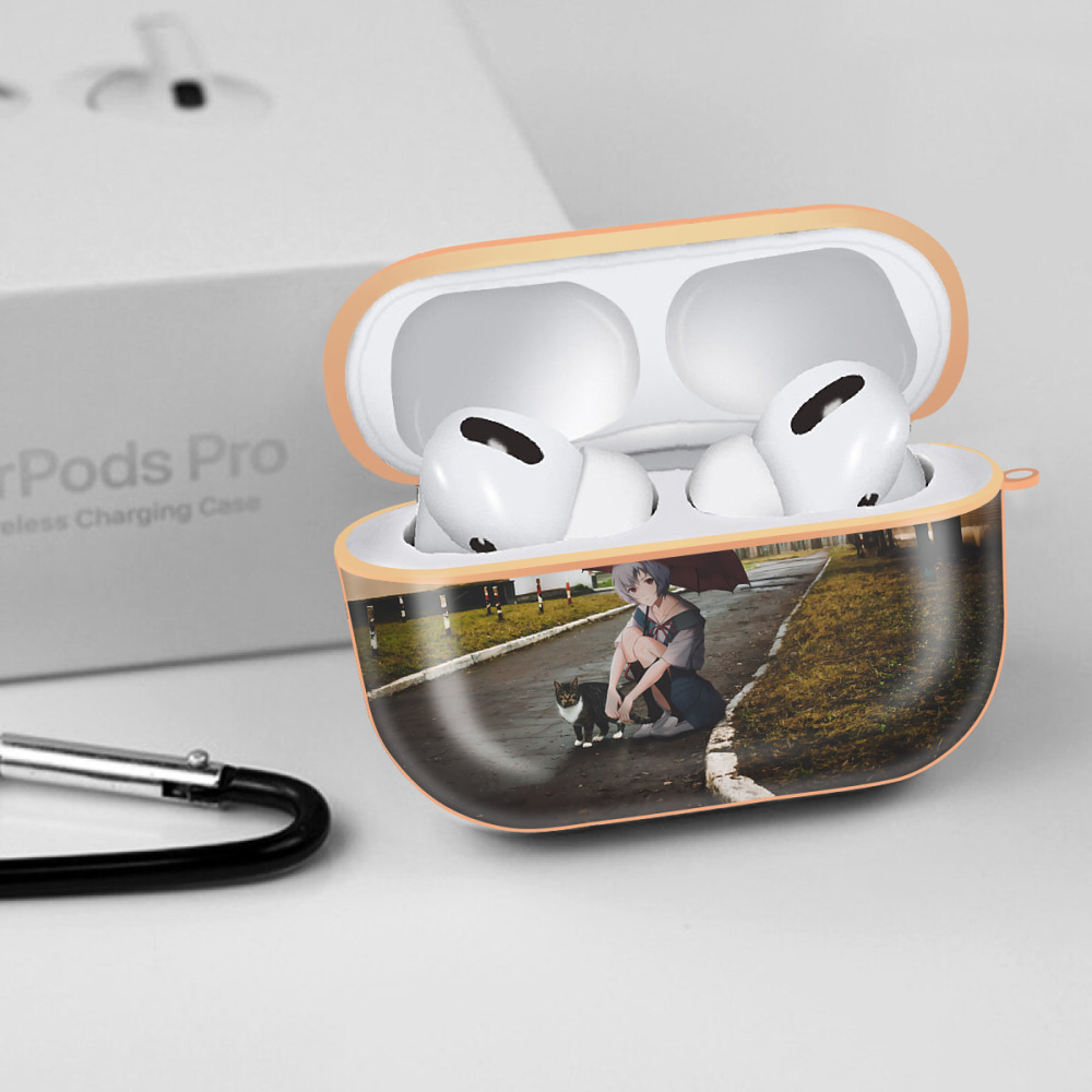 EVA 新世紀エヴァンゲリオン 【AirPods Pro用】ハードシェル保護ケース｜耐衝撃・防指紋・カラビナ付き商品仕様