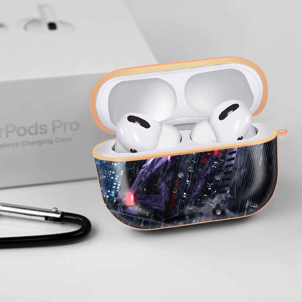 EVA 新世紀エヴァンゲリオン 【AirPods Pro用】ハードシェル保護ケース｜耐衝撃・防指紋・カラビナ付き商品仕様