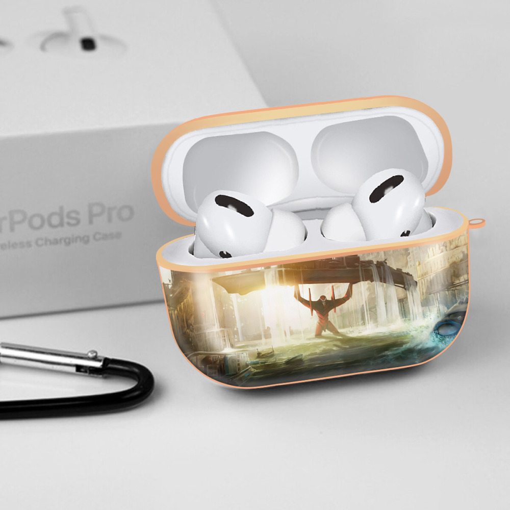 EVA 新世紀エヴァンゲリオン 【AirPods Pro用】ハードシェル保護ケース｜耐衝撃・防指紋・カラビナ付き商品仕様