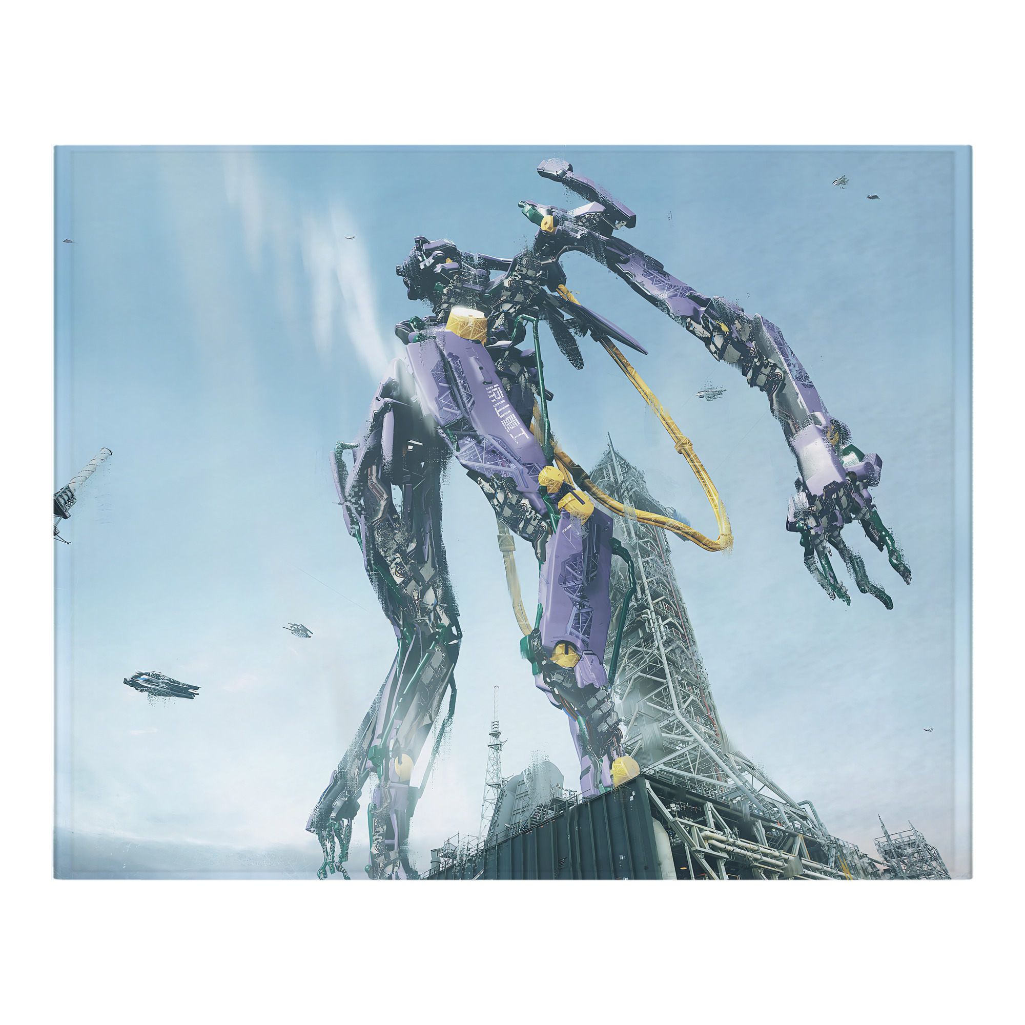 （画像用） EVA 新世紀エヴァンゲリオン フランネルブランケット・多サイズ対応（横型）