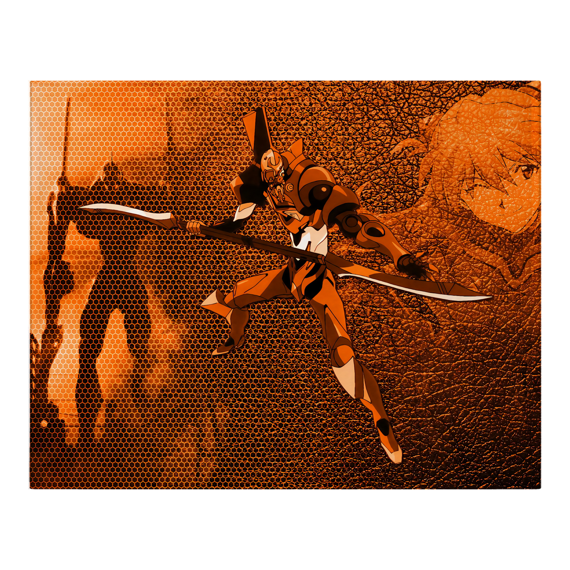 （画像用） EVA 新世紀エヴァンゲリオン フランネルブランケット・多サイズ対応（横型）