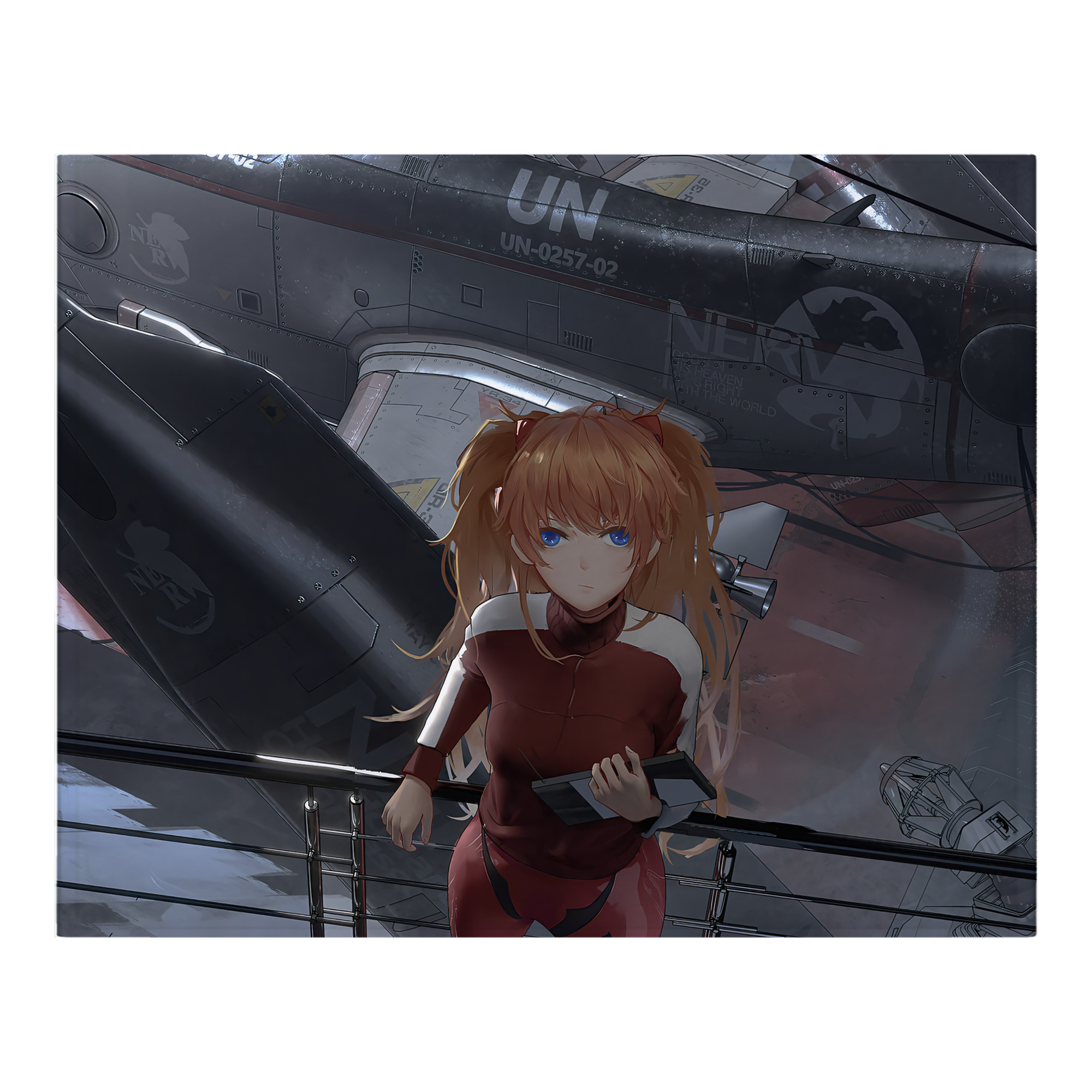 （画像用） EVA 新世紀エヴァンゲリオン フランネルブランケット・多サイズ対応（横型）