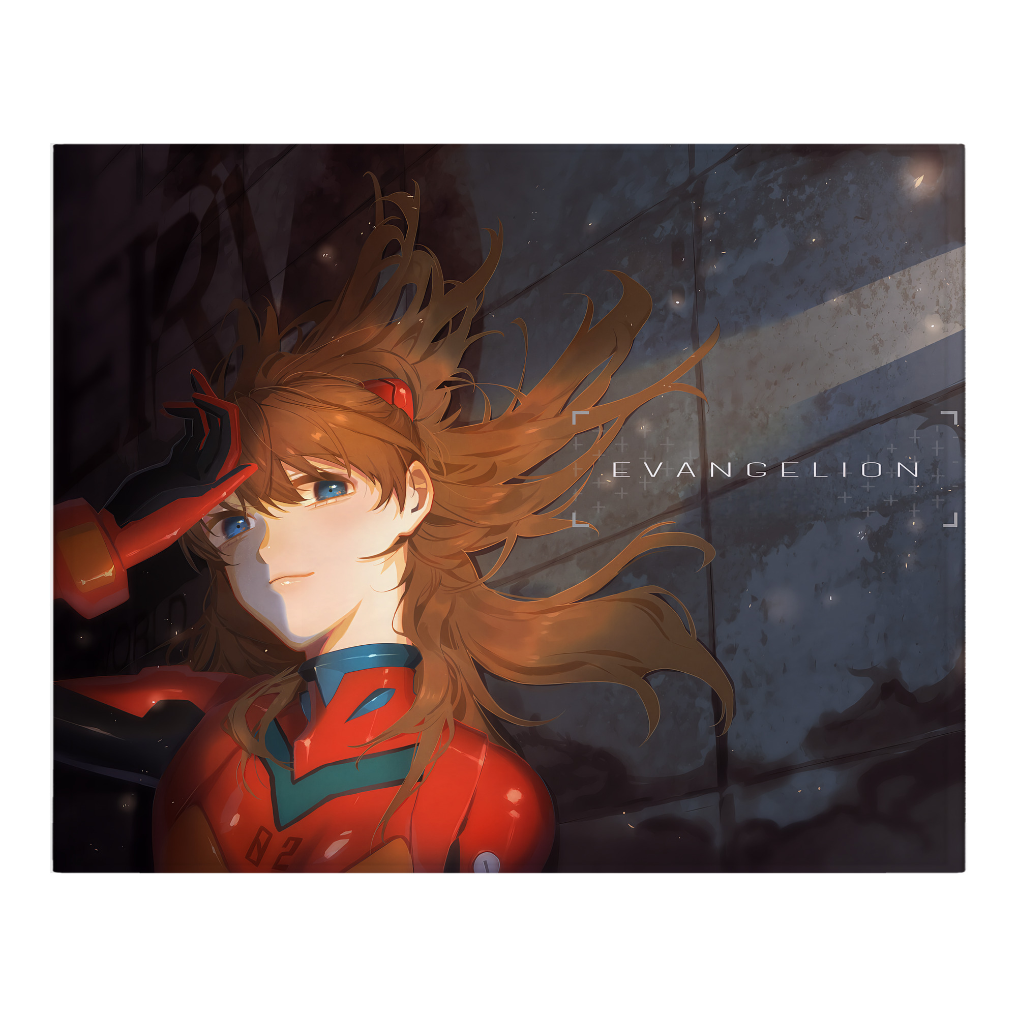 （画像用） EVA 新世紀エヴァンゲリオン フランネルブランケット・多サイズ対応（横型）
