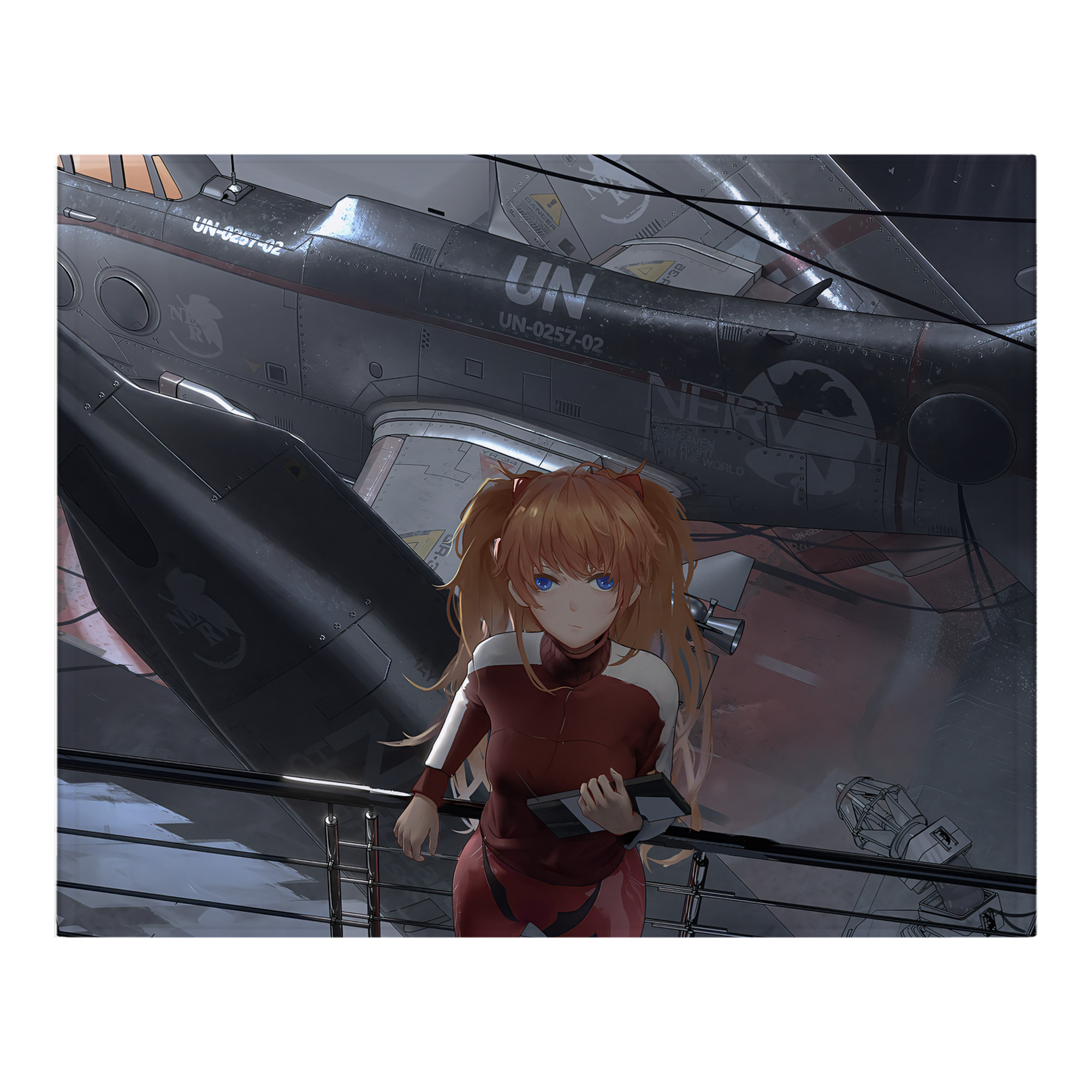 （画像用） EVA 新世紀エヴァンゲリオン フランネルブランケット・多サイズ対応（横型）