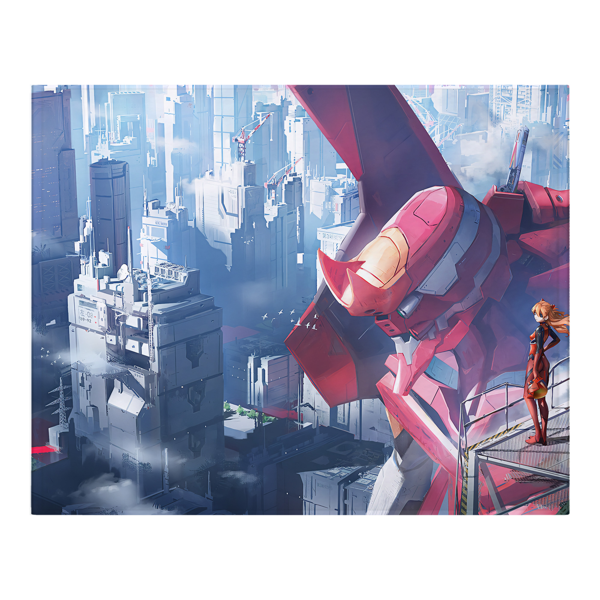 （画像用） EVA 新世紀エヴァンゲリオン フランネルブランケット・多サイズ対応（横型）