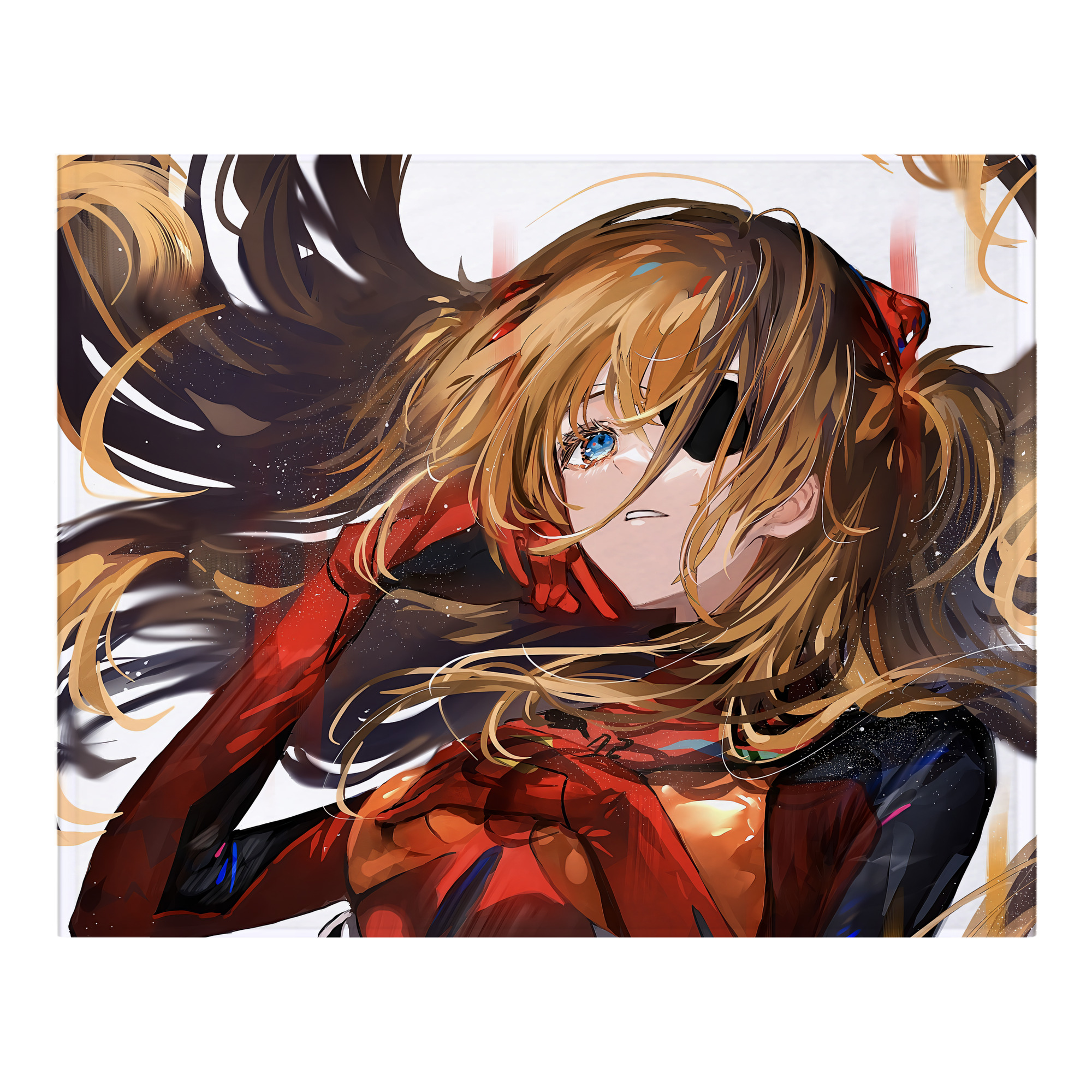 （画像用） EVA 新世紀エヴァンゲリオン フランネルブランケット・多サイズ対応（横型）