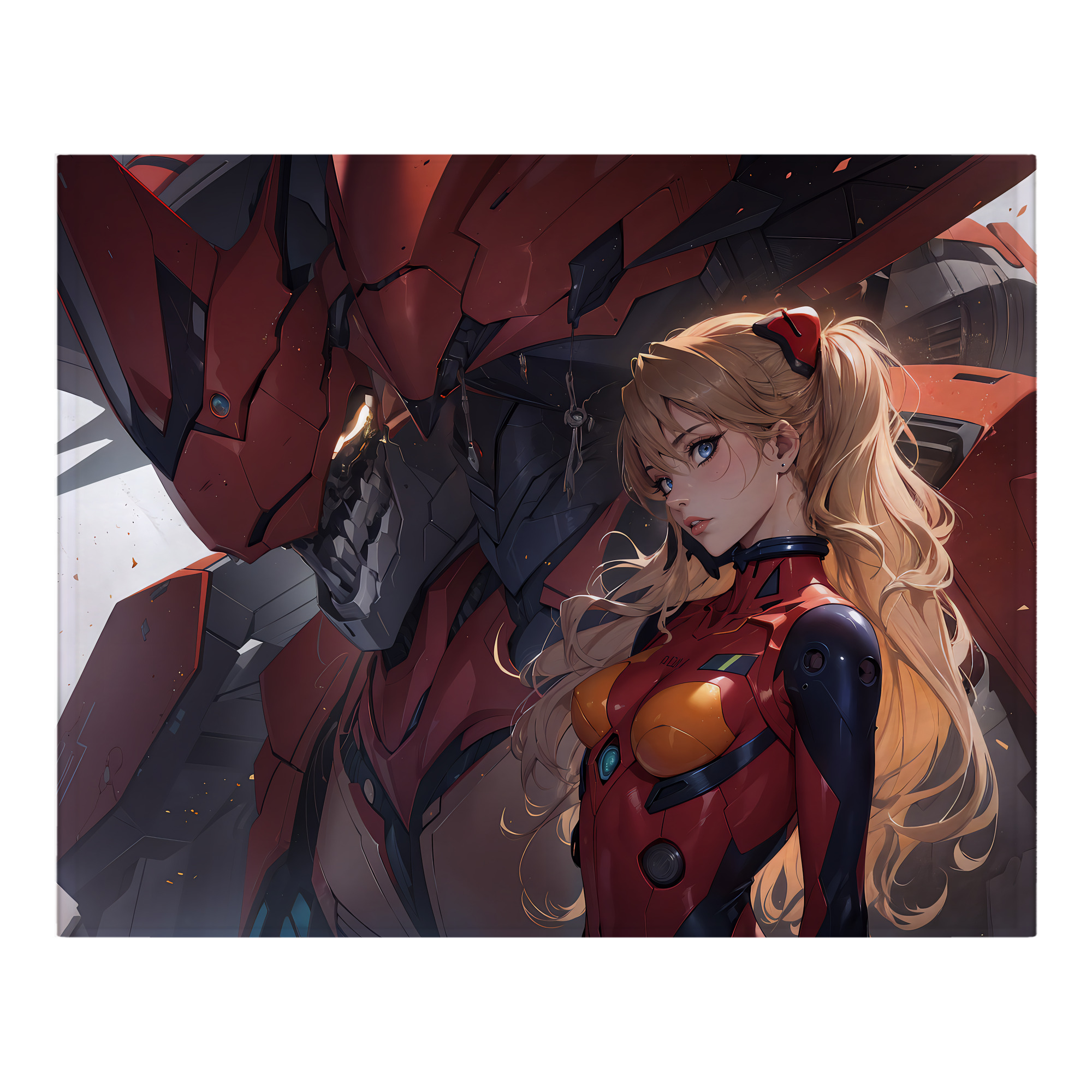 （画像用） EVA 新世紀エヴァンゲリオン フランネルブランケット・多サイズ対応（横型）