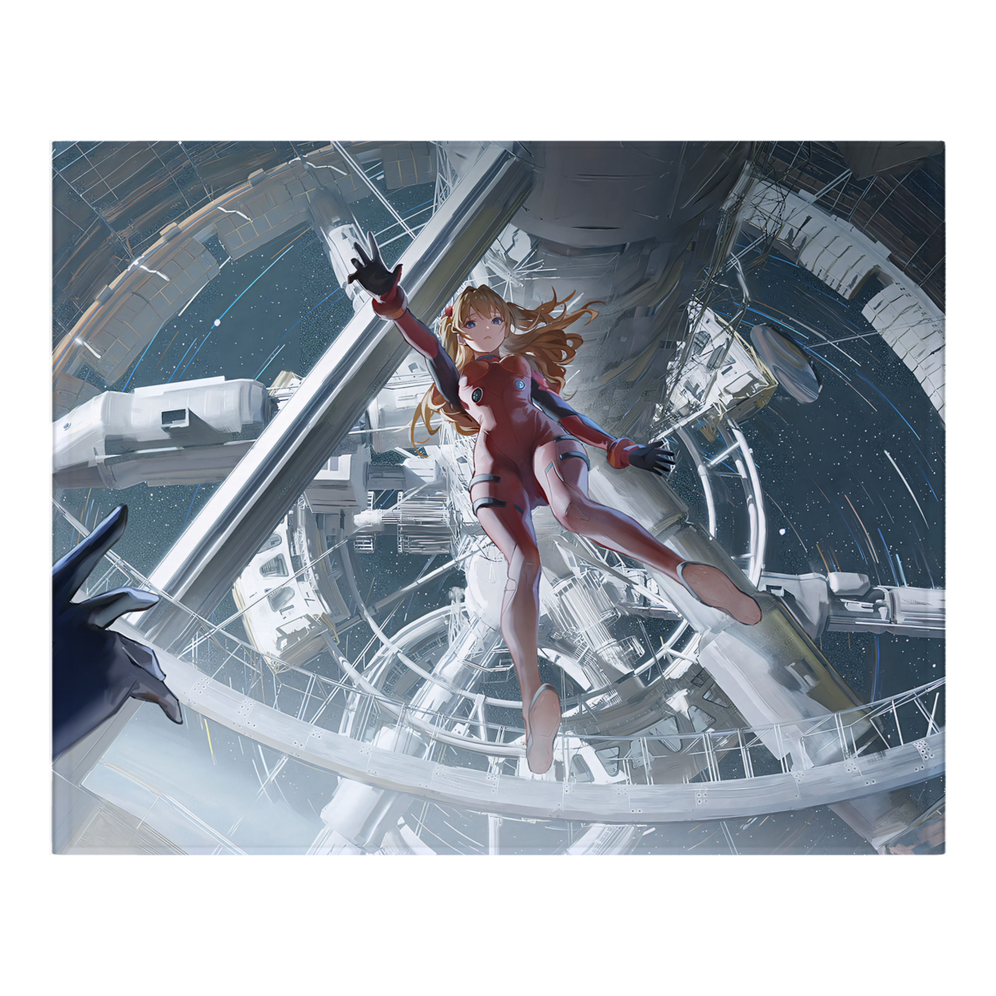 （画像用） EVA 新世紀エヴァンゲリオン フランネルブランケット・多サイズ対応（横型）
