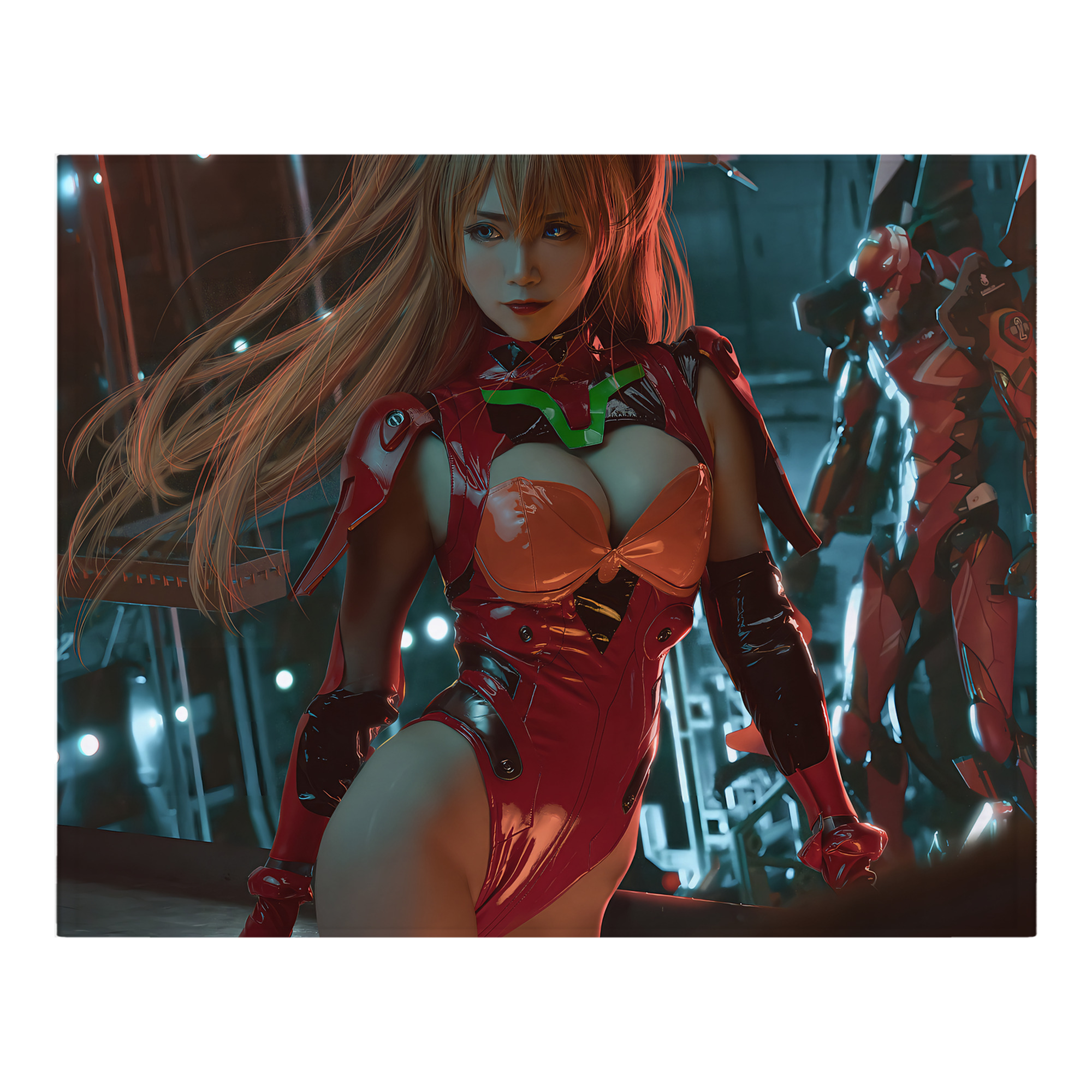 （画像用） EVA 新世紀エヴァンゲリオン フランネルブランケット・多サイズ対応（横型）