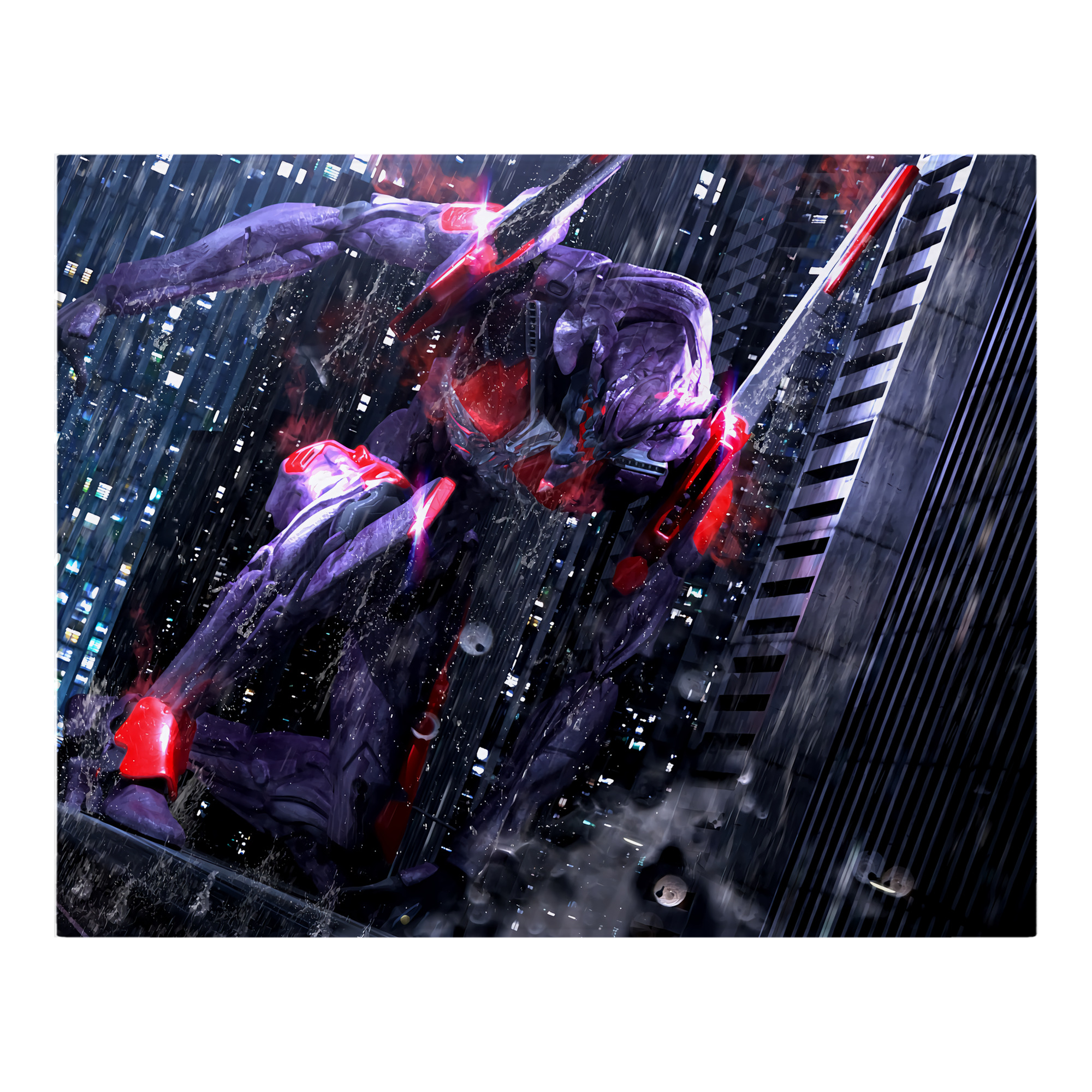 （画像用） EVA 新世紀エヴァンゲリオン フランネルブランケット・多サイズ対応（横型）